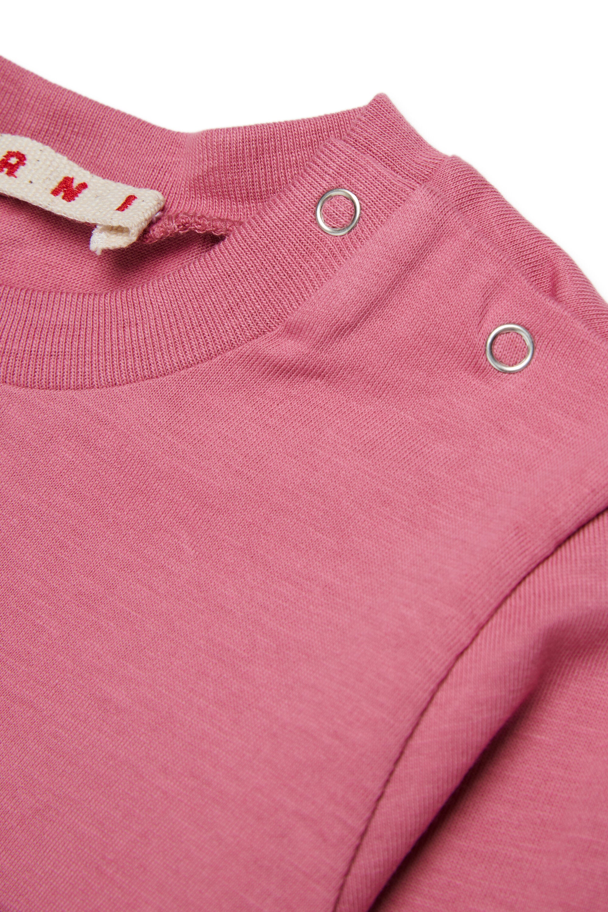 T-shirt manica lunga in jersey con logo