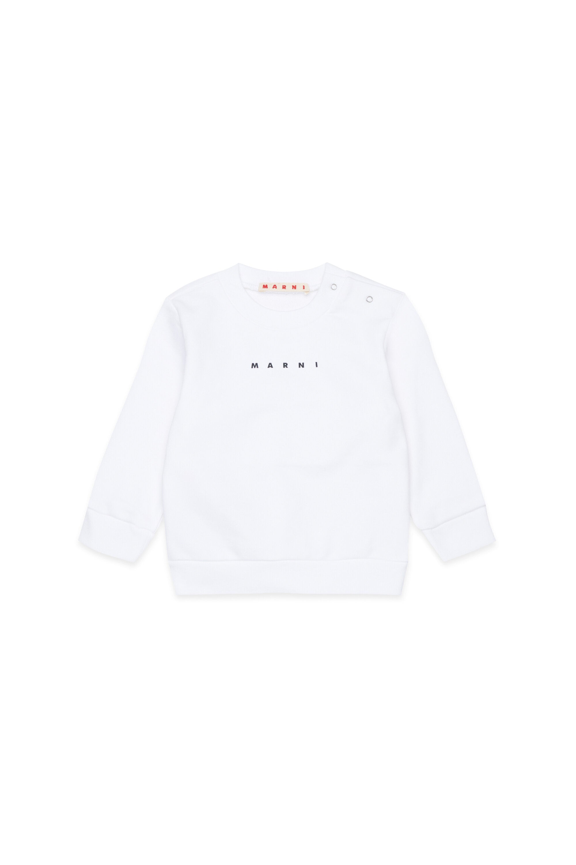 Marni Logo-Sweatshirt mit Rundhalsausschnitt