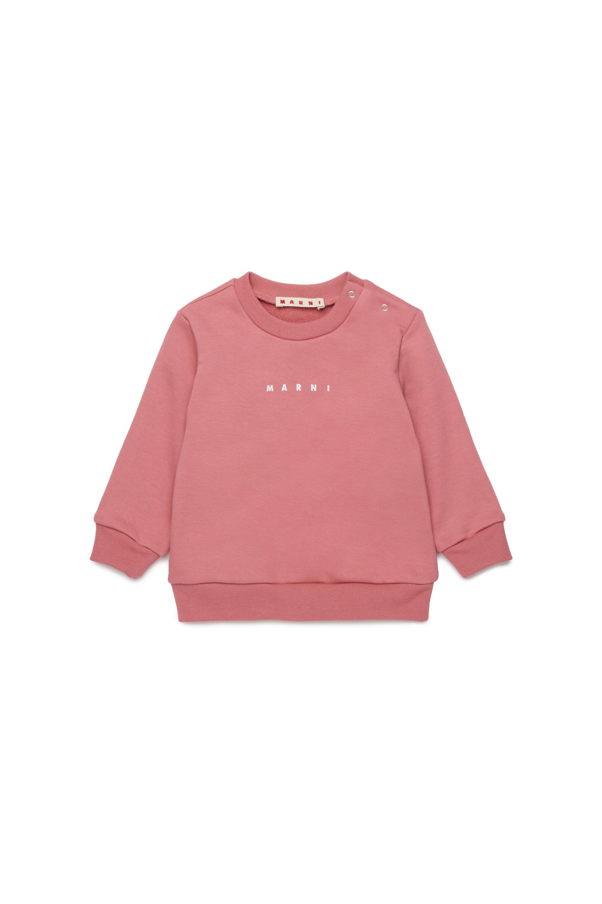 Sweat-shirt à col ras du cou avec logo Marni