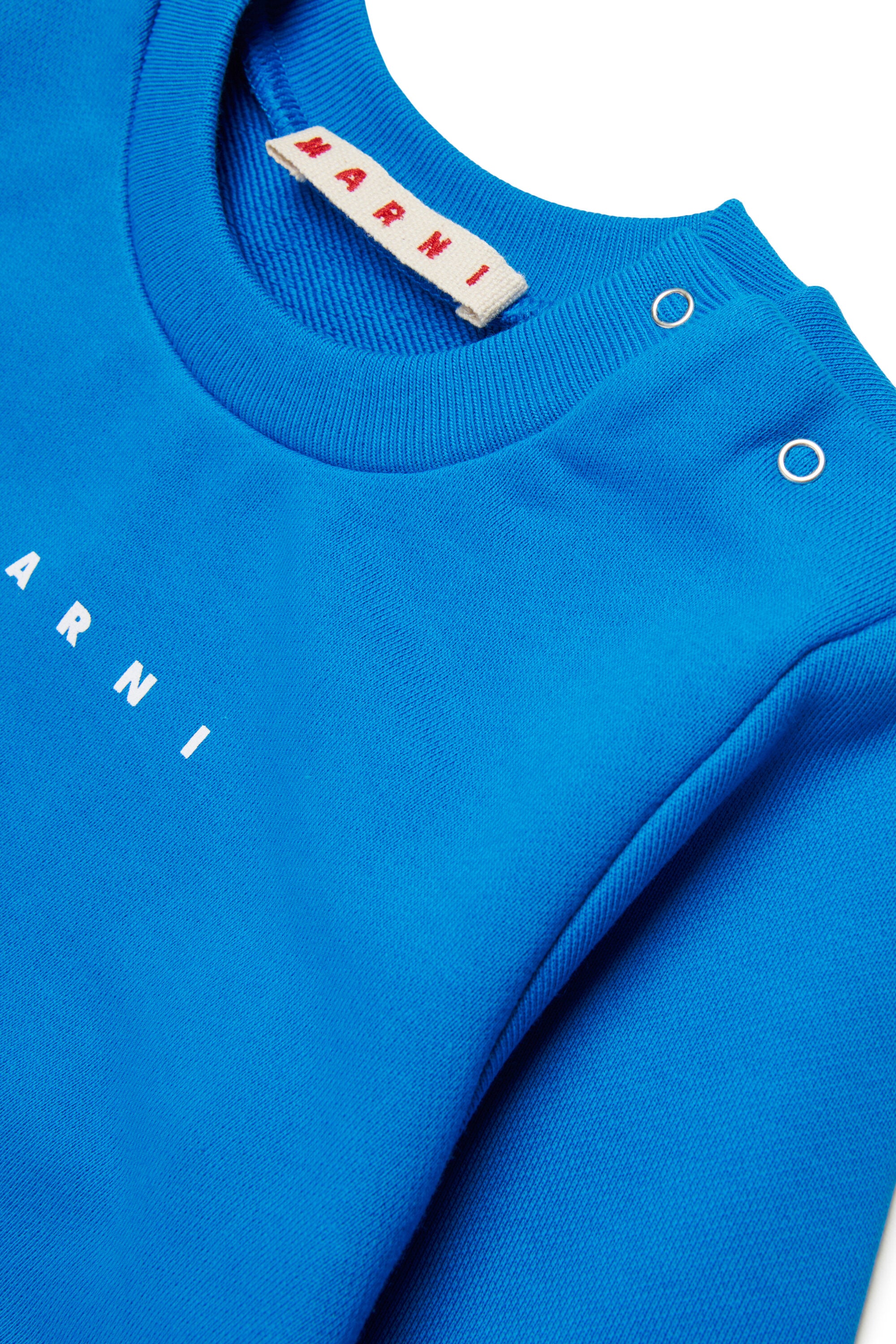 Felpa girocollo con logo Marni