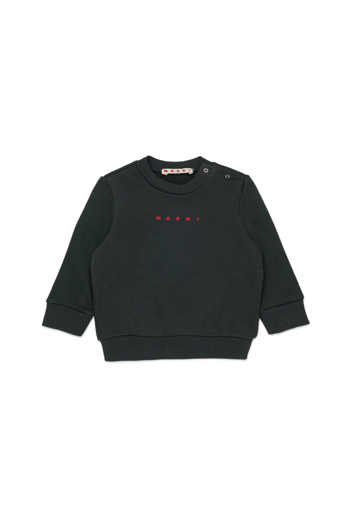 Felpa girocollo con logo Marni