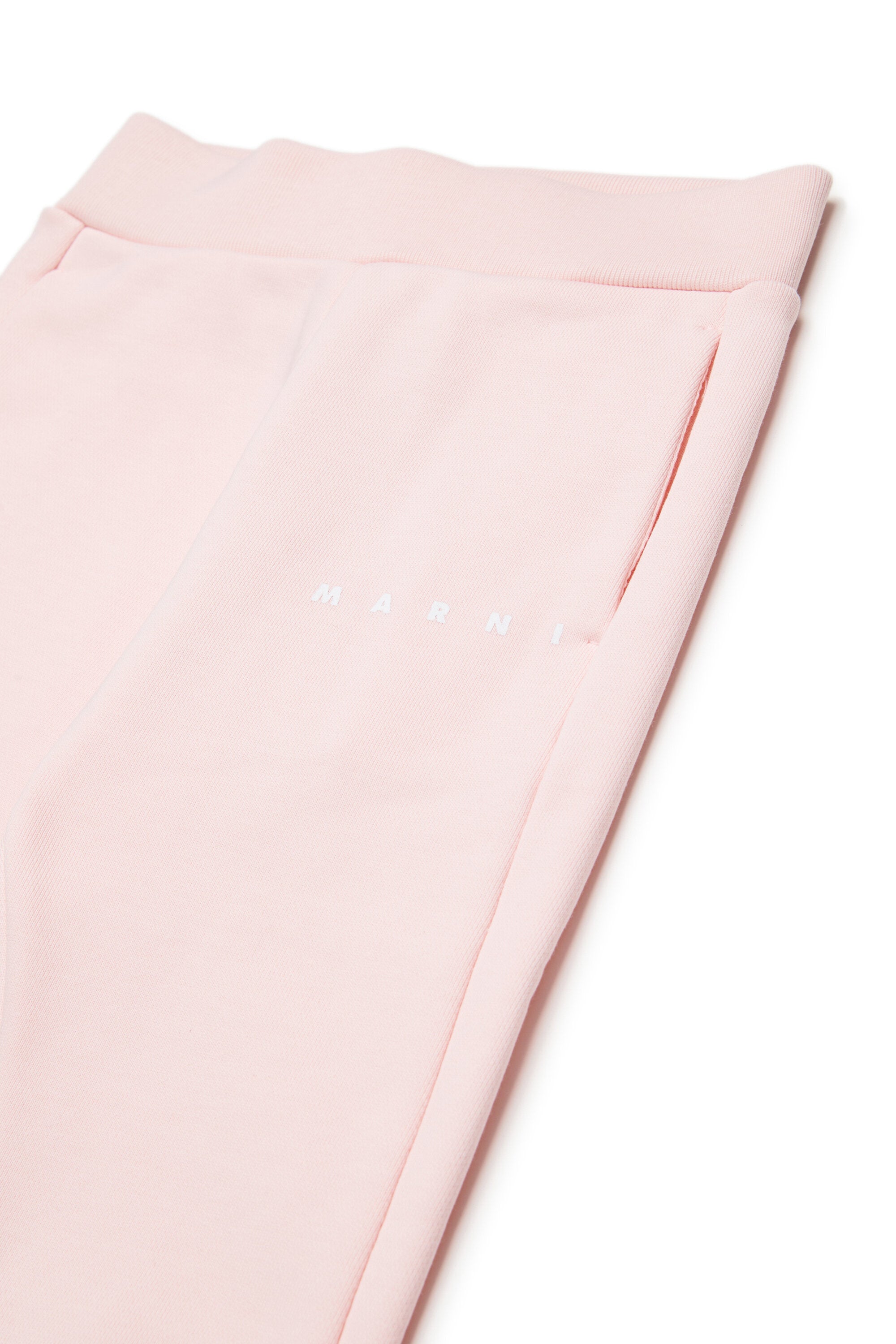 Pantaloni jogger in felpa con logo