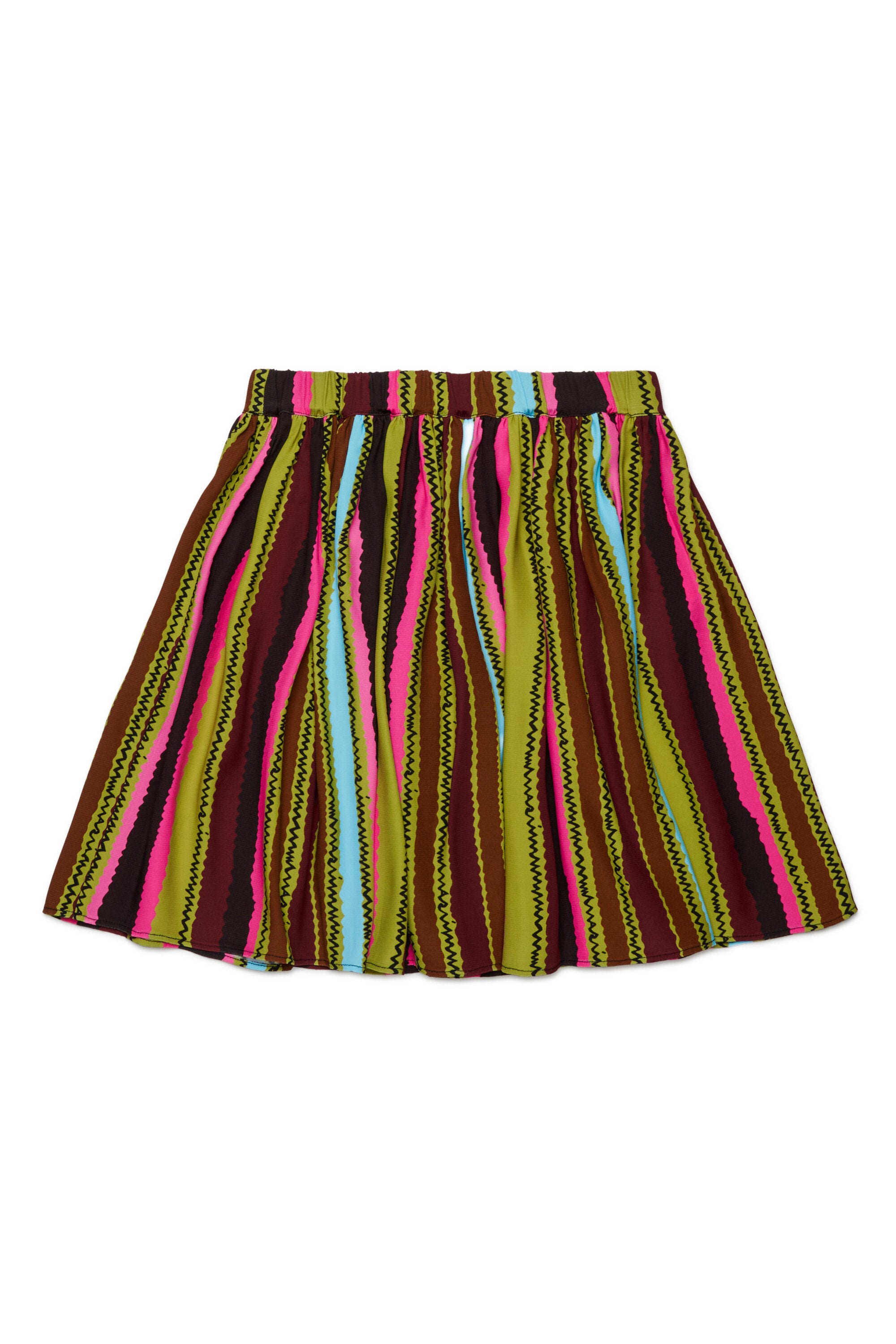 Gonna corta in raso allover Rock Doll