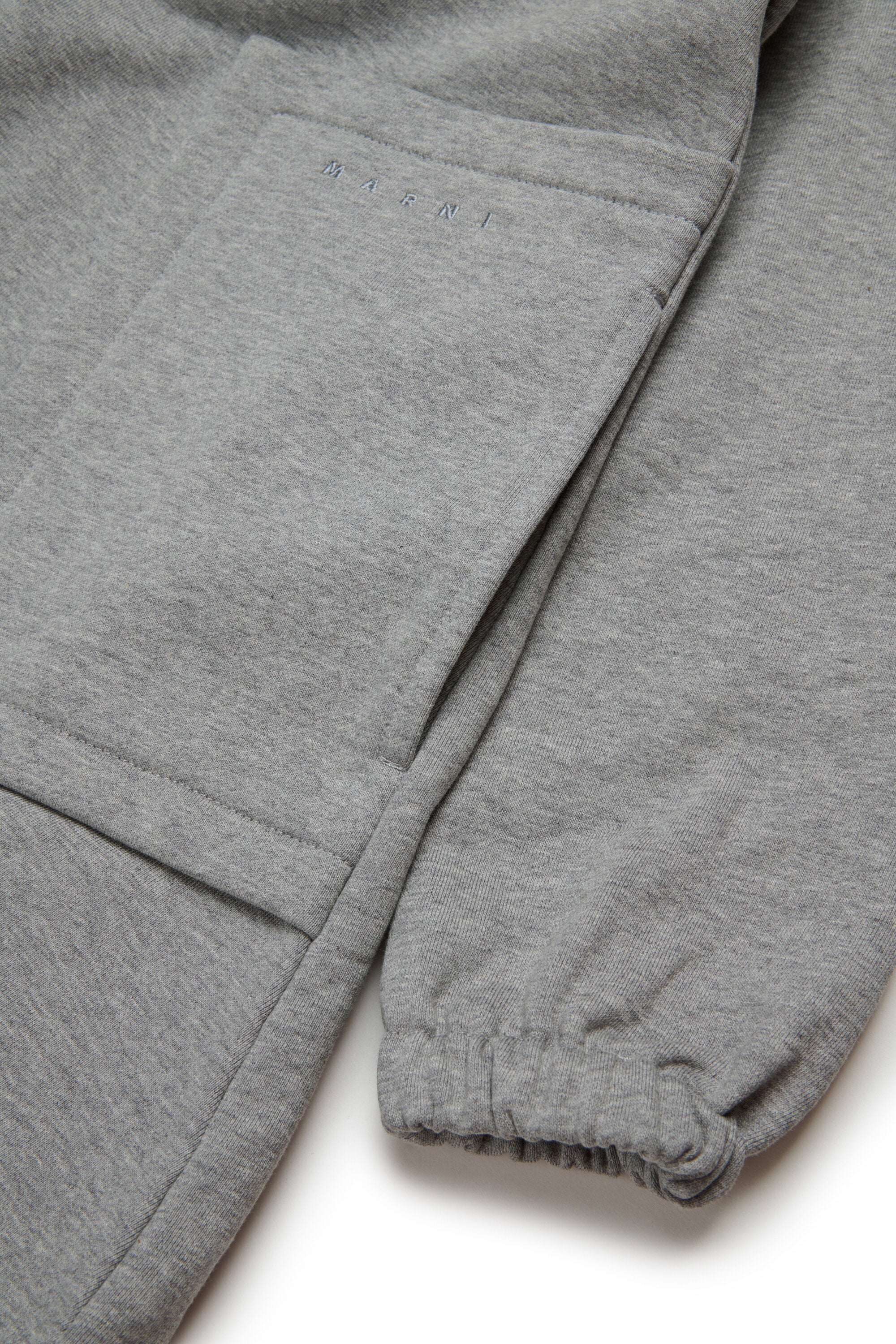 Mini robe en polaire avec poches plaquées