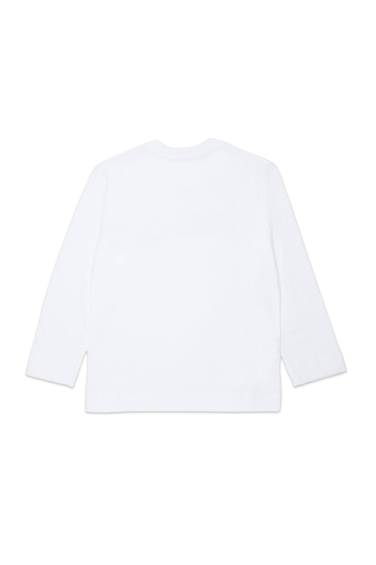 T-shirt manica lunga in jersey con logo Marni