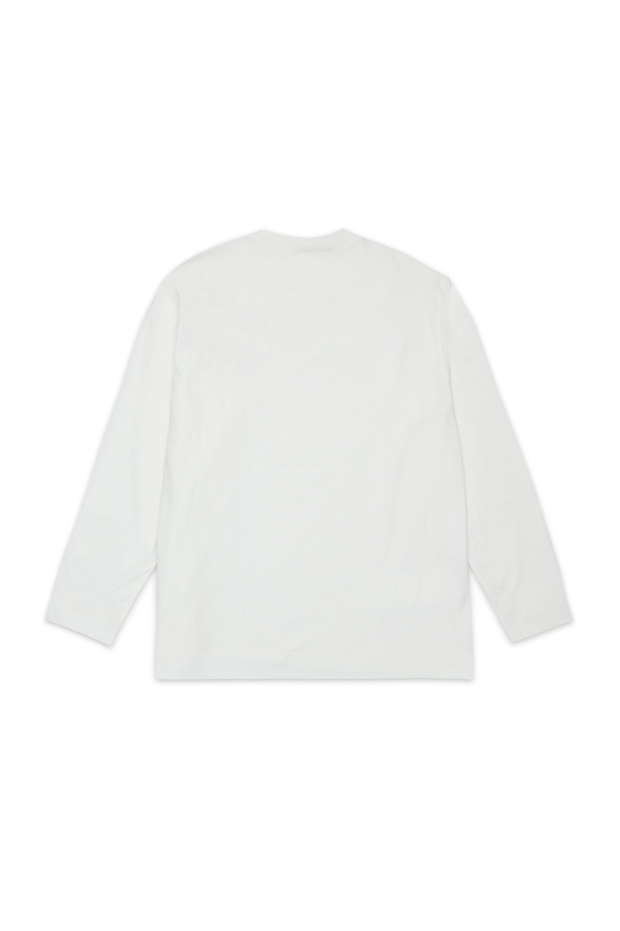 T-shirt en jersey à manches longues avec logo Marni