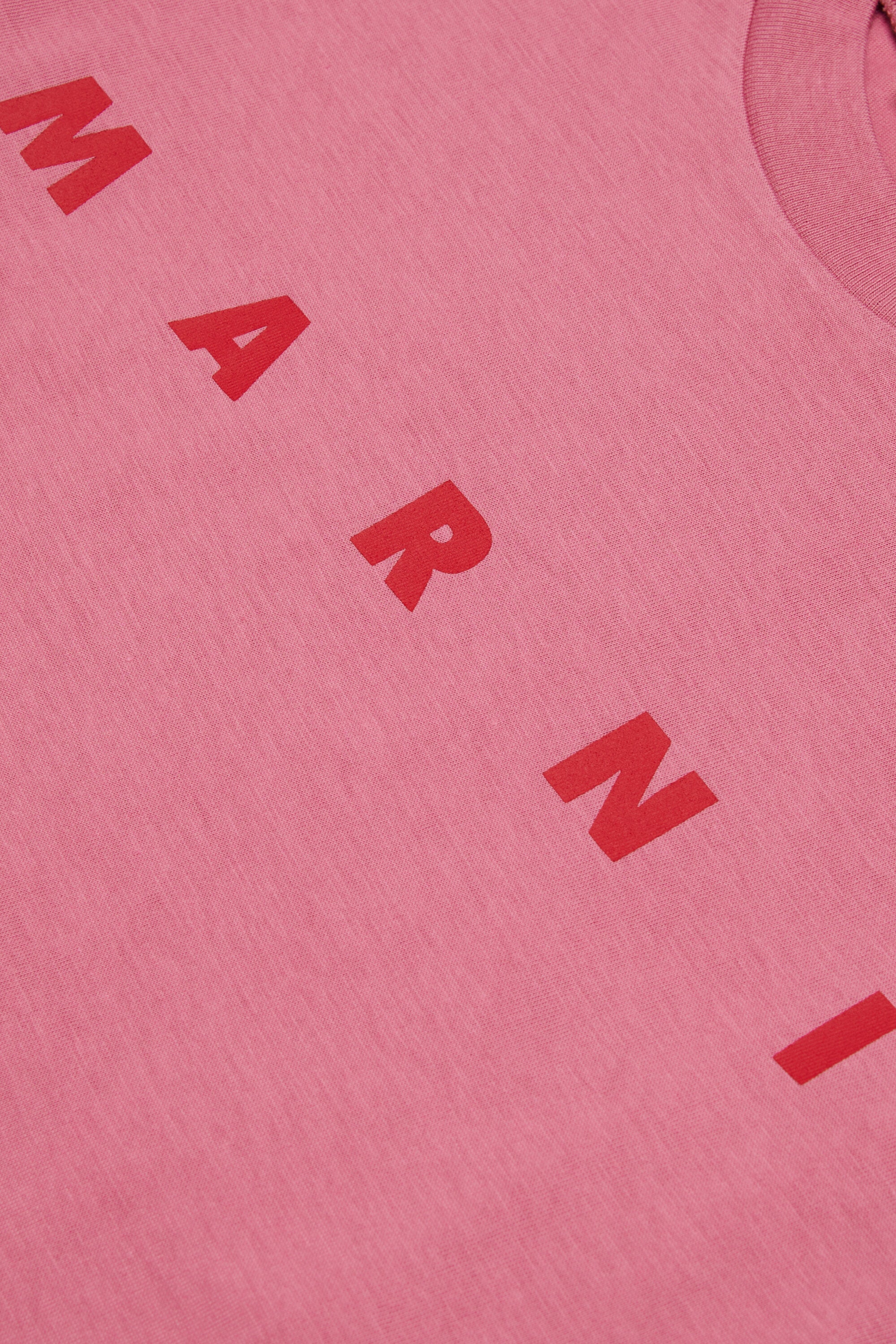 Long sleeves jersey T-shirt with Marni logo