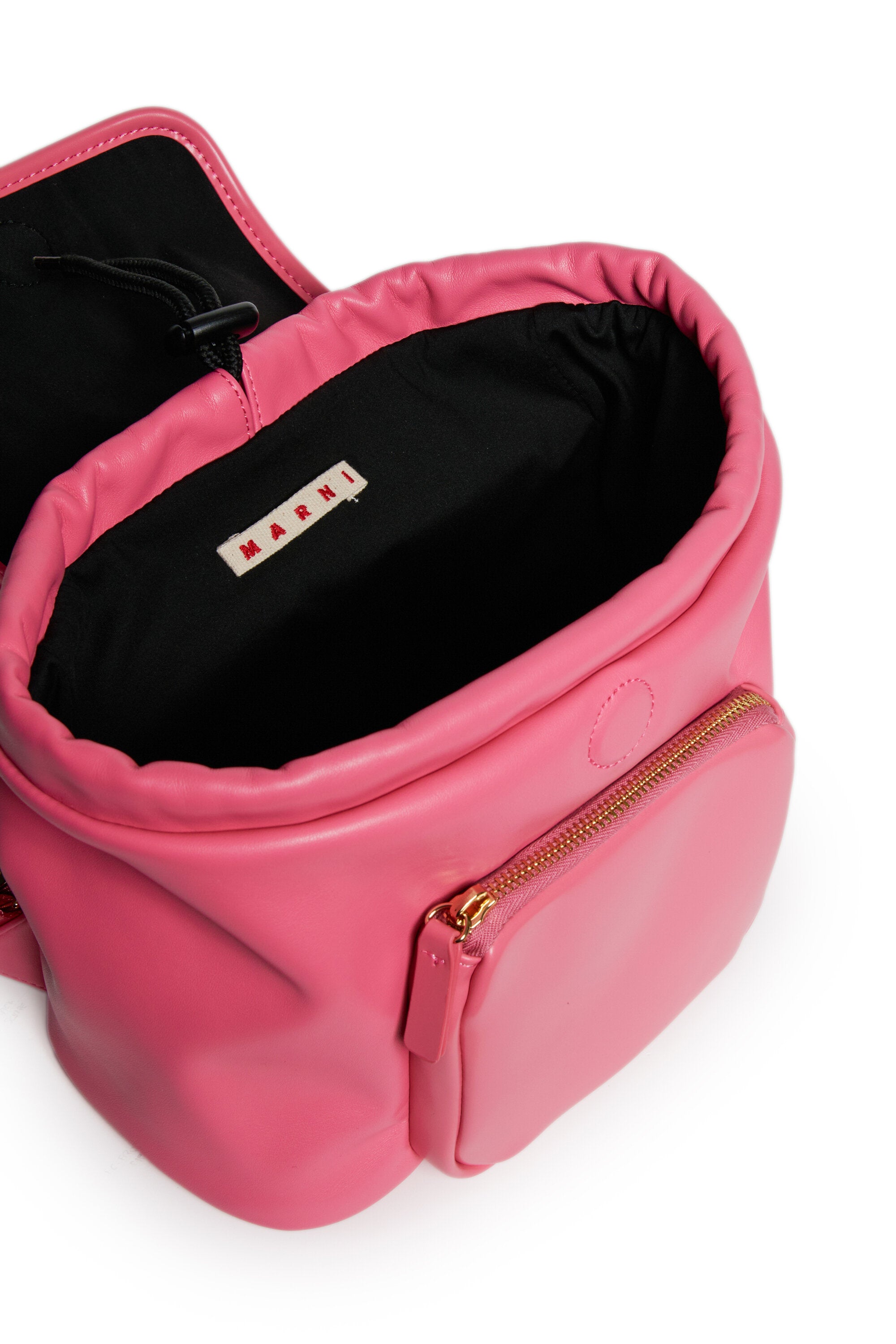 Sac à dos en tissu enduit avec logo