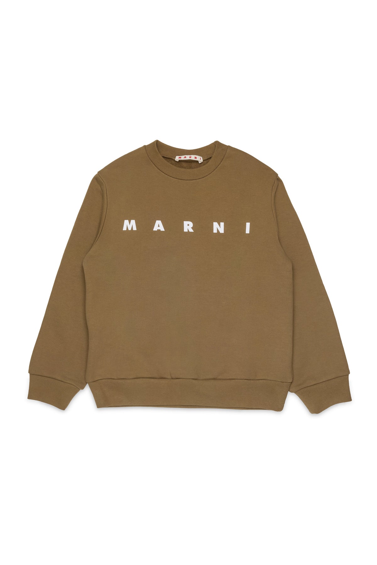 Sweat-shirt à col ras du cou avec logo Marni