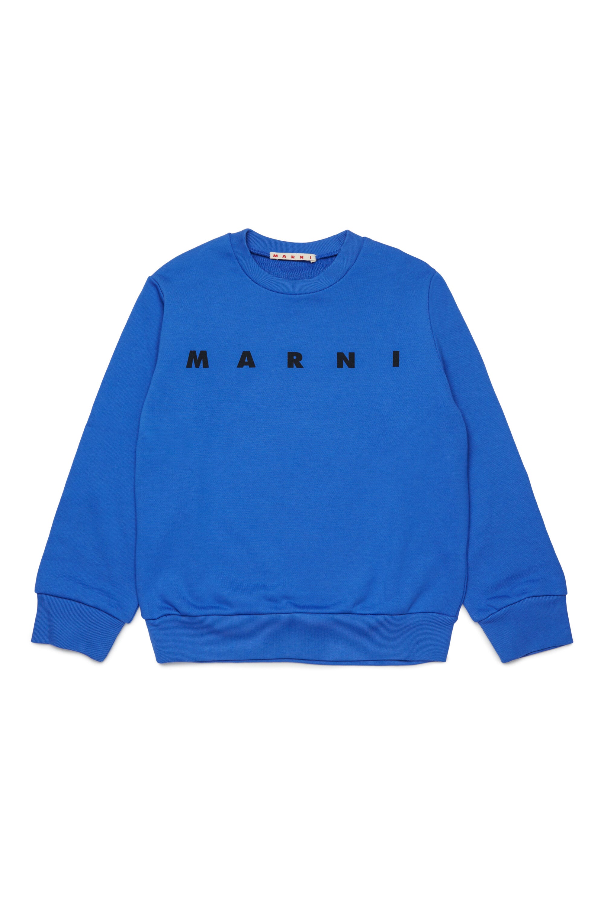 Sweat-shirt à col ras du cou avec logo Marni