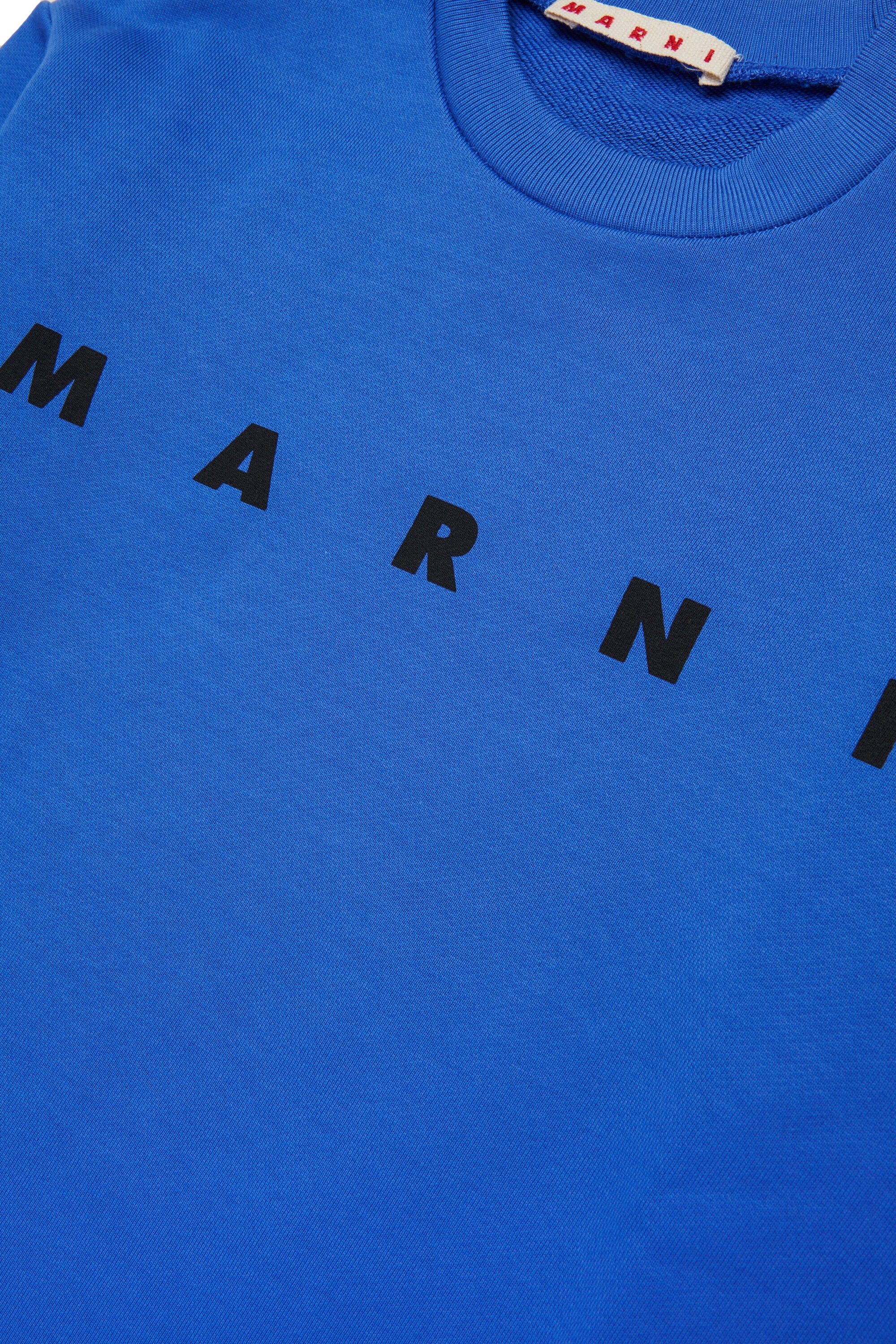 Sweat-shirt à col ras du cou avec logo Marni
