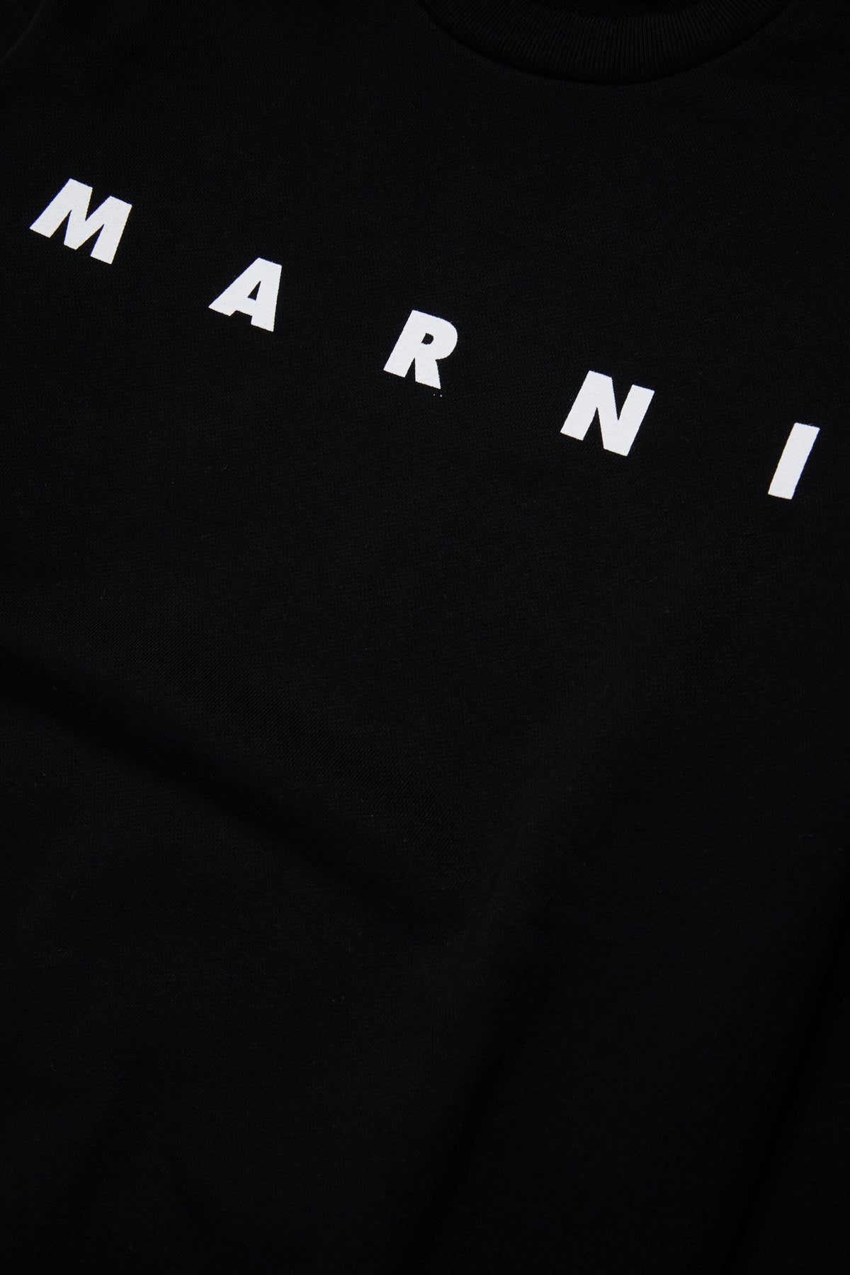 Sweat-shirt à col ras du cou avec logo Marni