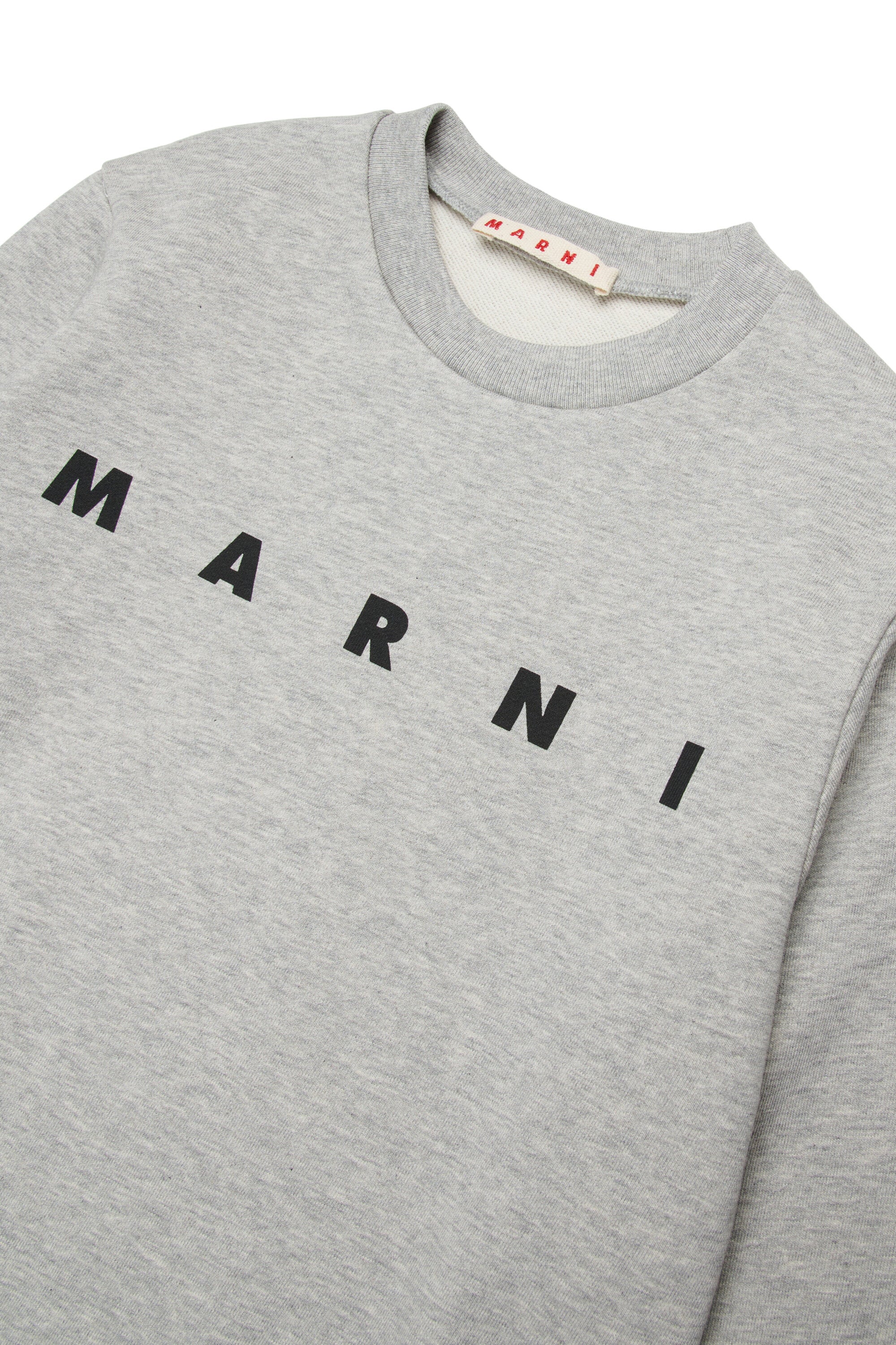 ¡Sudadera de cuello redondo con logo MARNI!