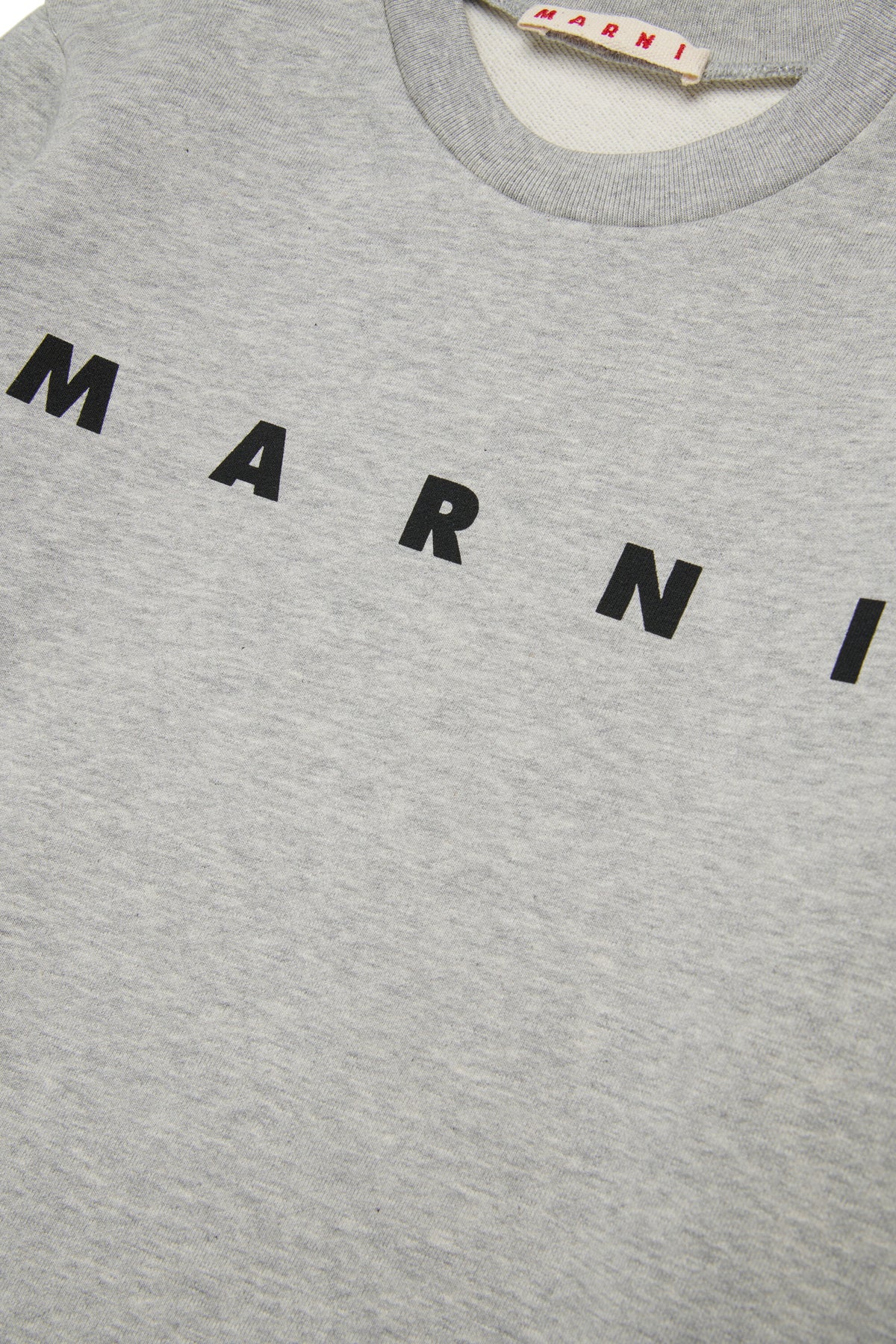 Sudadera de cuello redondo con logo Marni