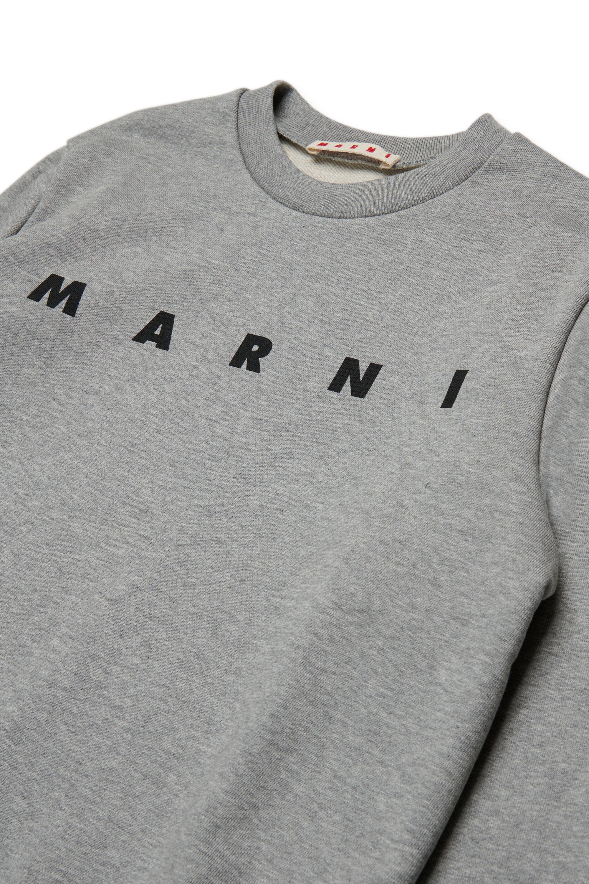 Sweat-shirt à col ras du cou avec logo Marni