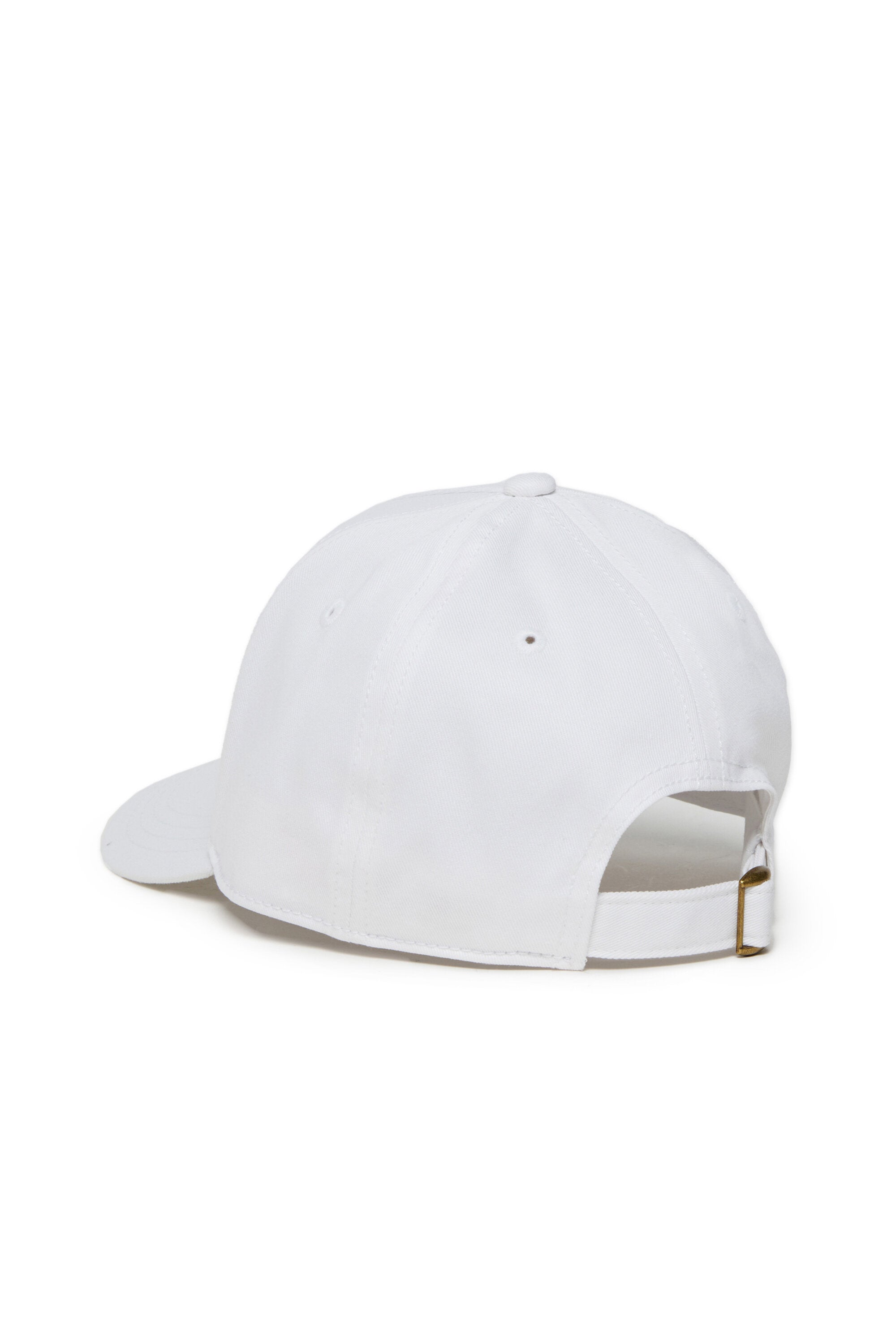 Cappello da baseball in gabardina con logo