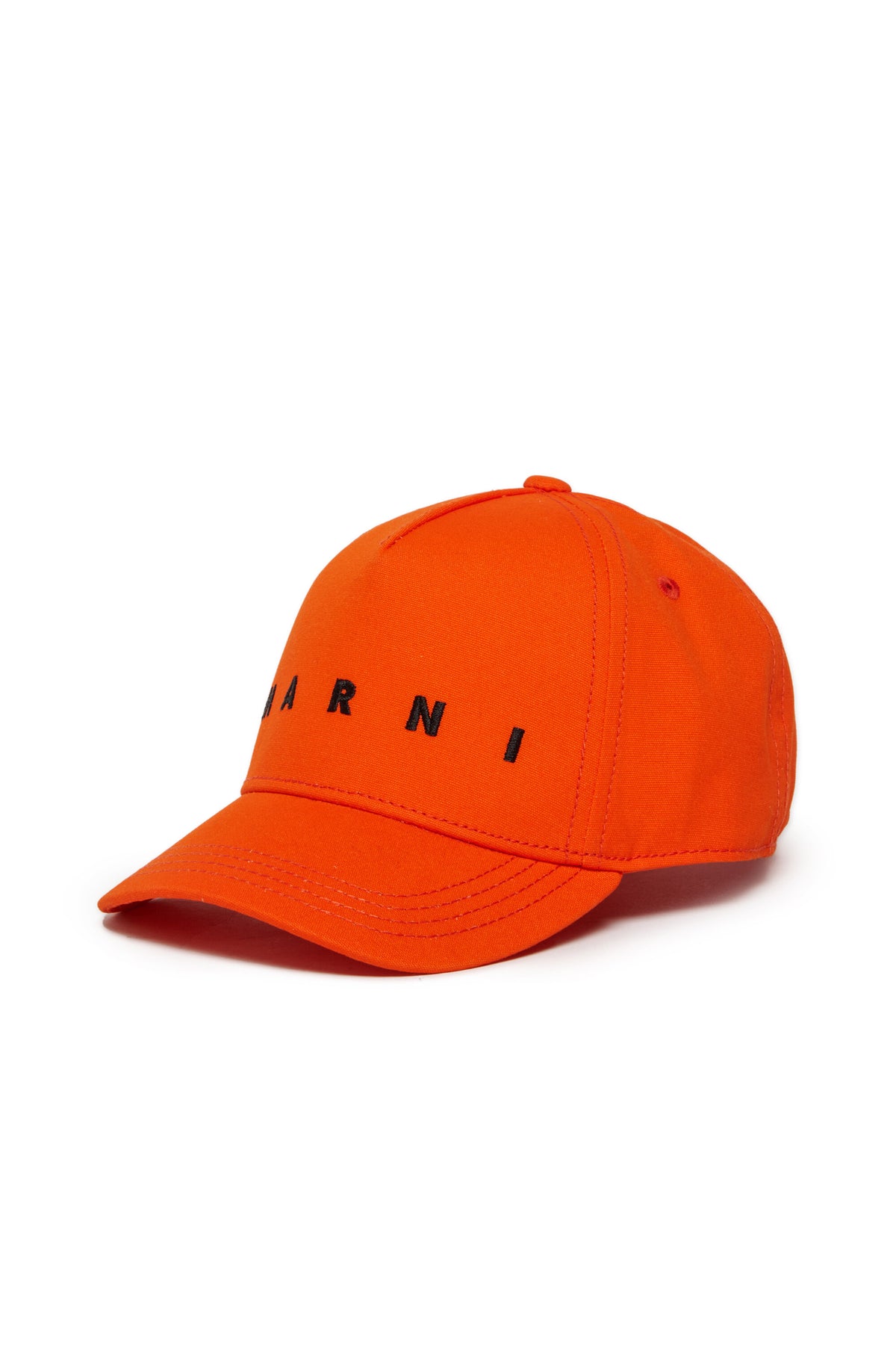 Cappello da baseball in gabardina con logo