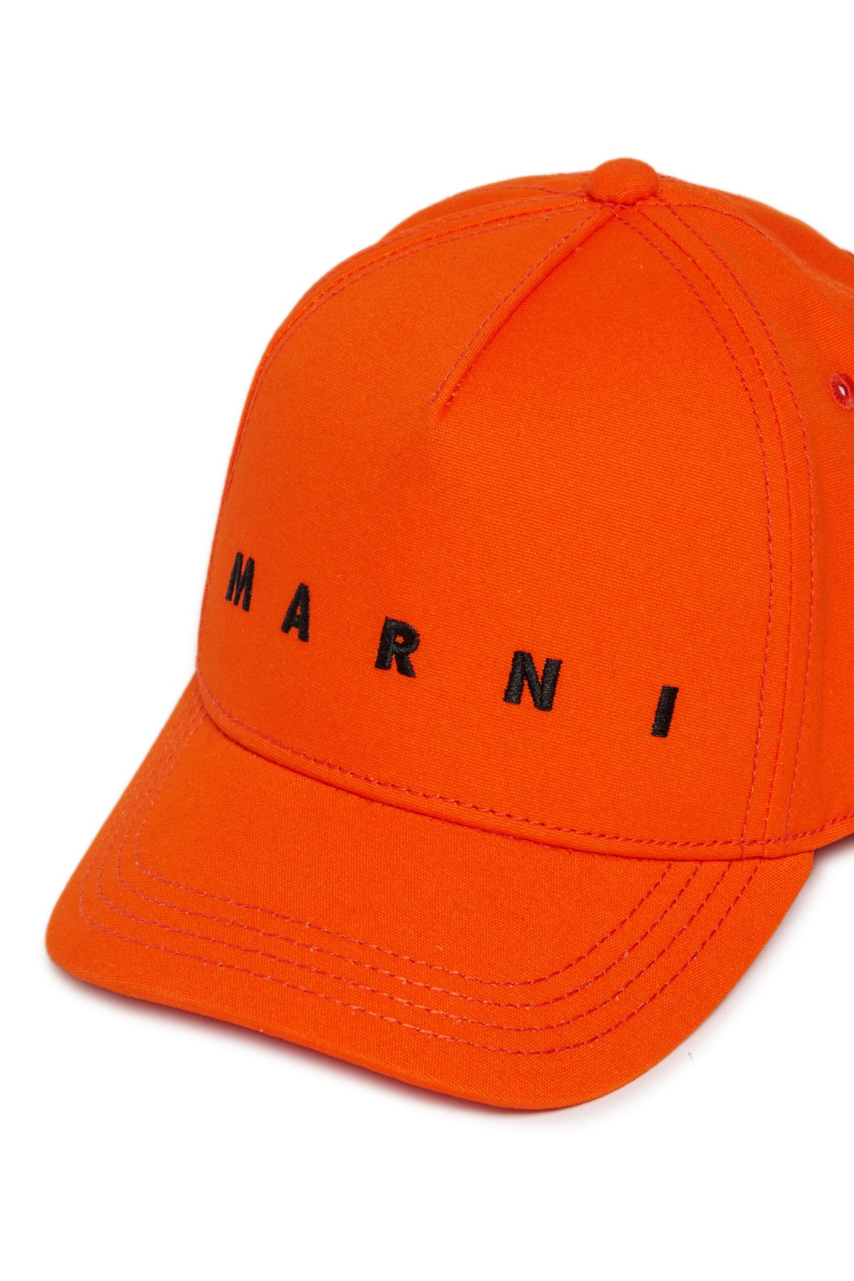 Cappello da baseball in gabardina con logo