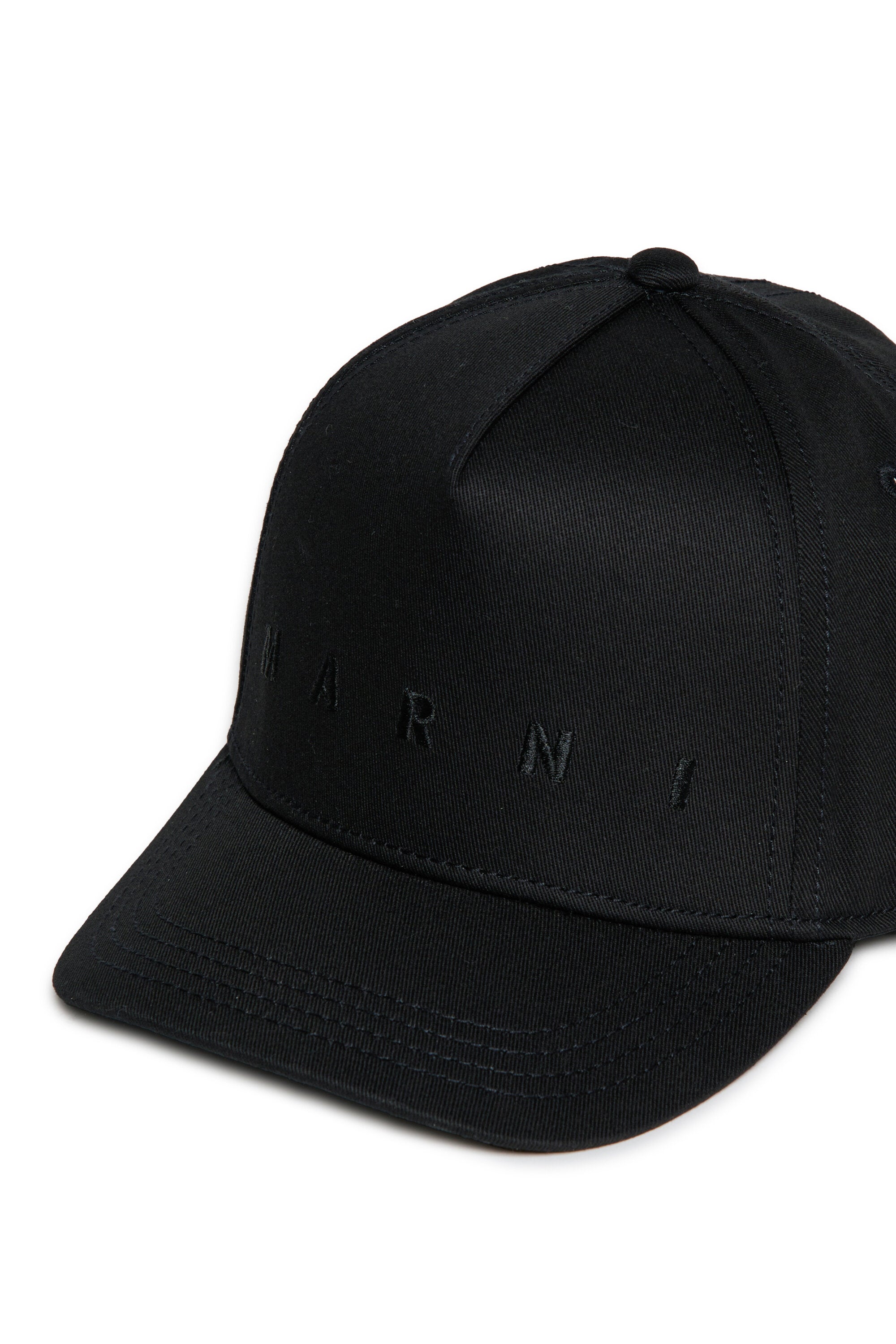 Casquette de baseball en gabardine avec logo