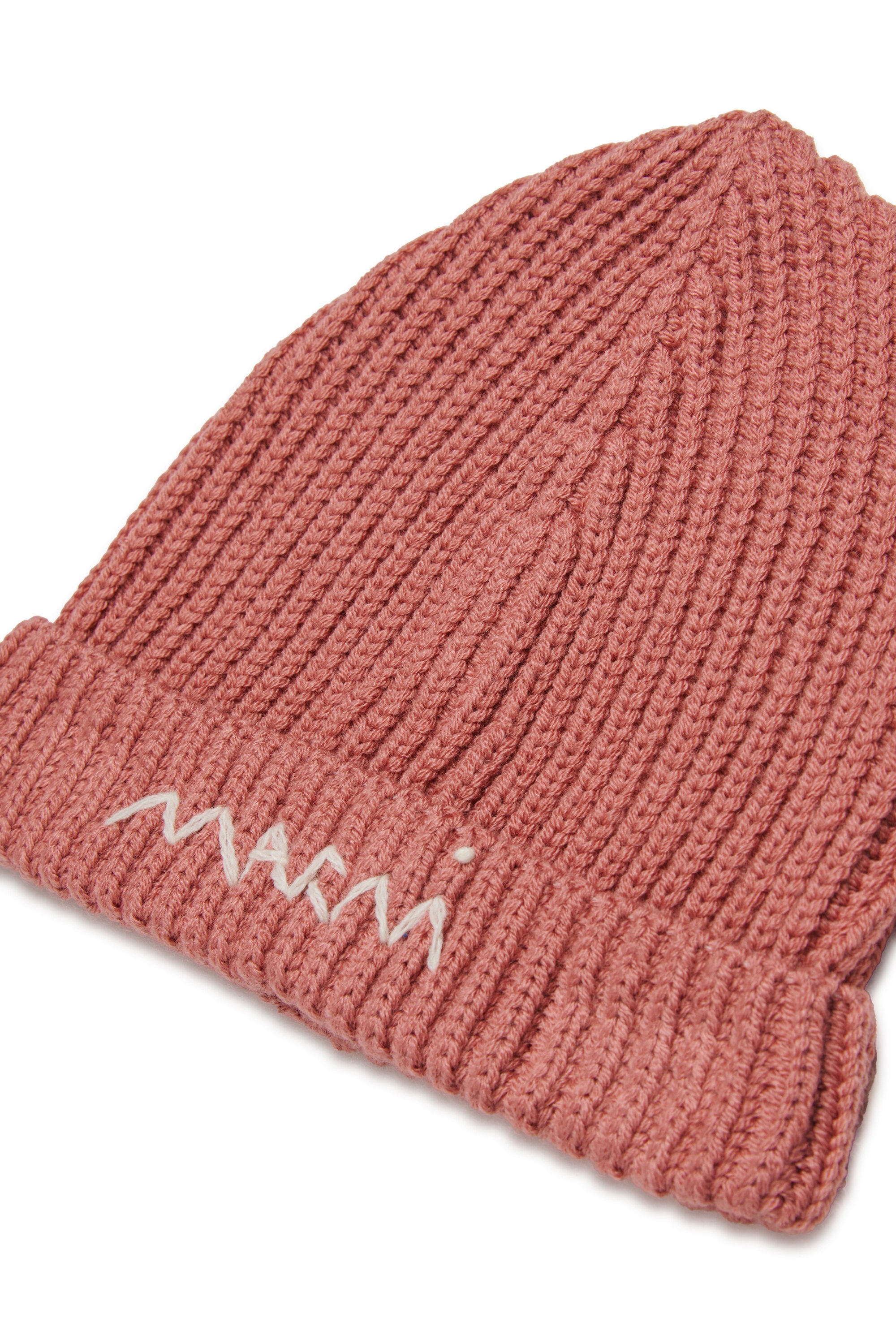 Bonnet en maille de laine