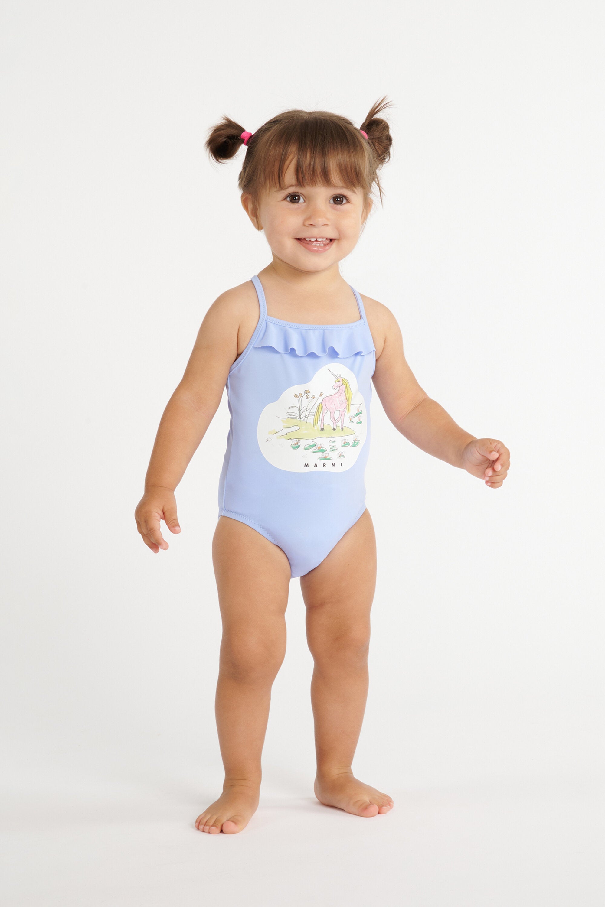 Maillot de bain une pièce avec logo imprimé