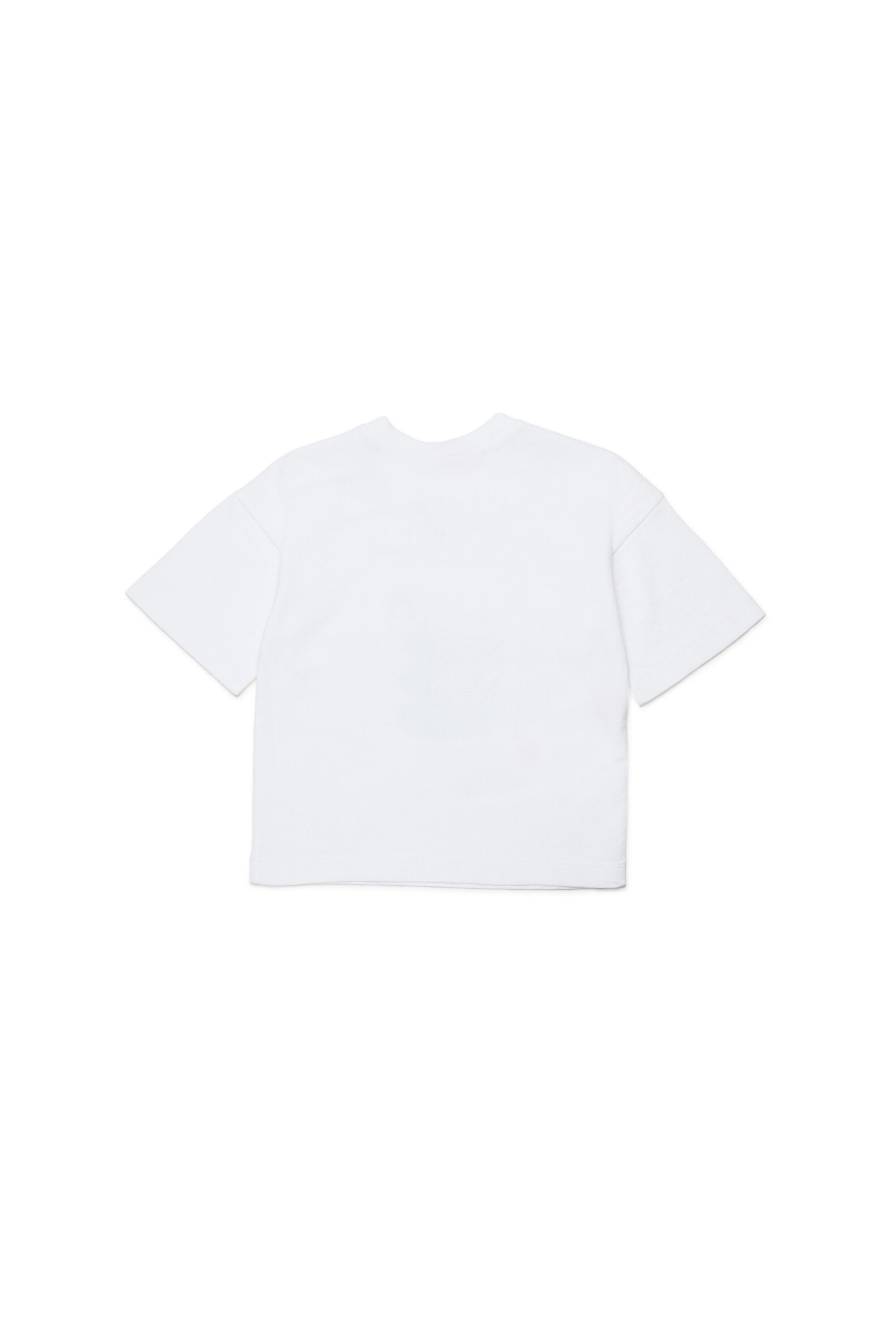 T-Shirt mit Giraffen-Print und Logo