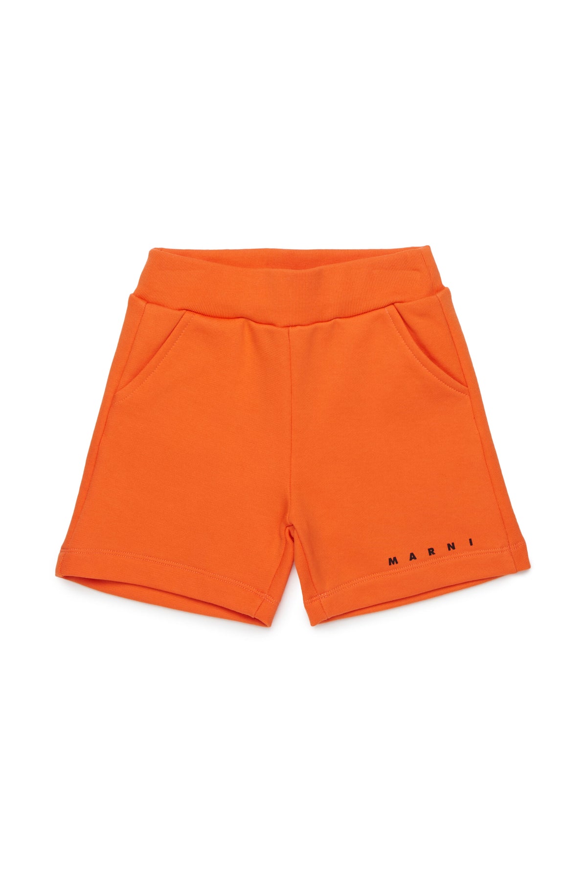 Shorts in felpa con logo