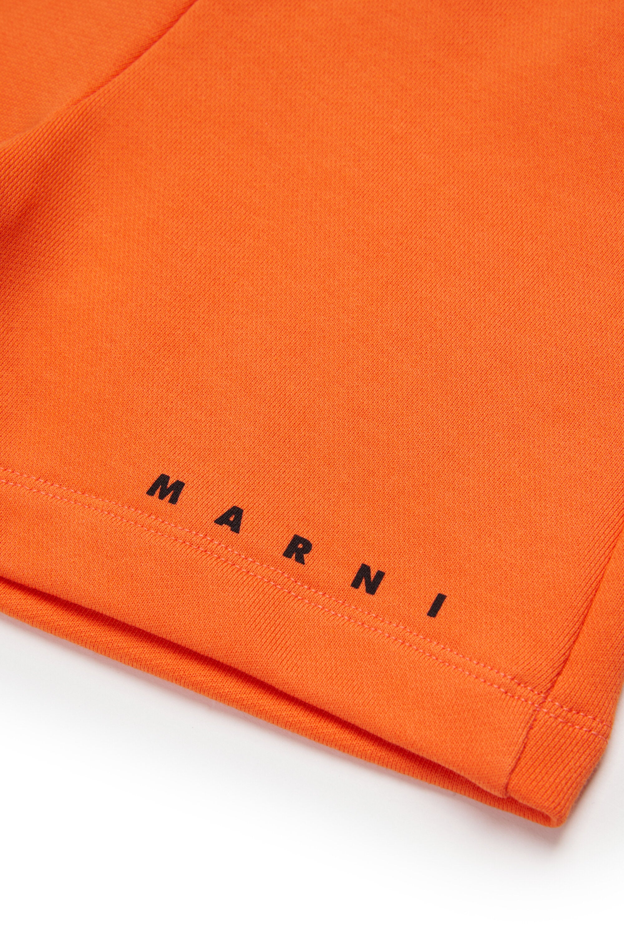 Shorts in felpa con logo