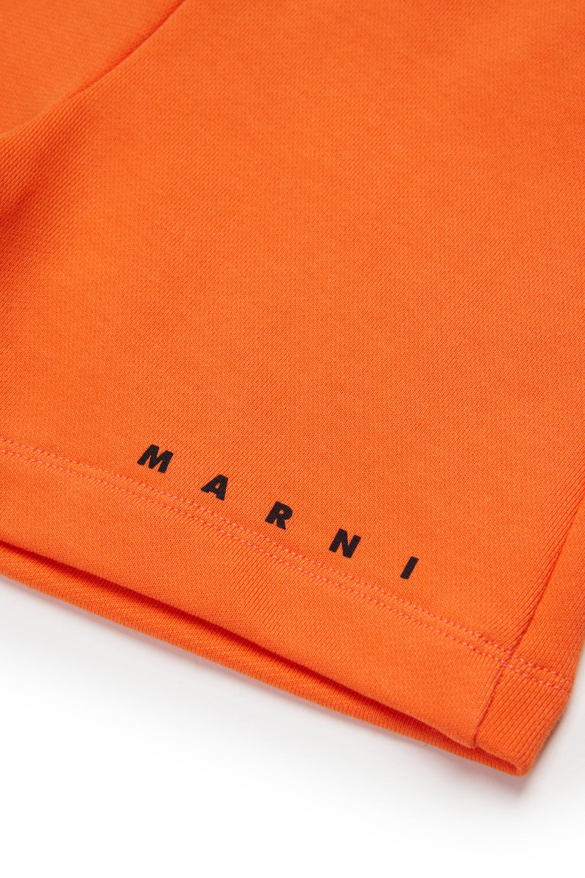 Shorts in felpa con logo