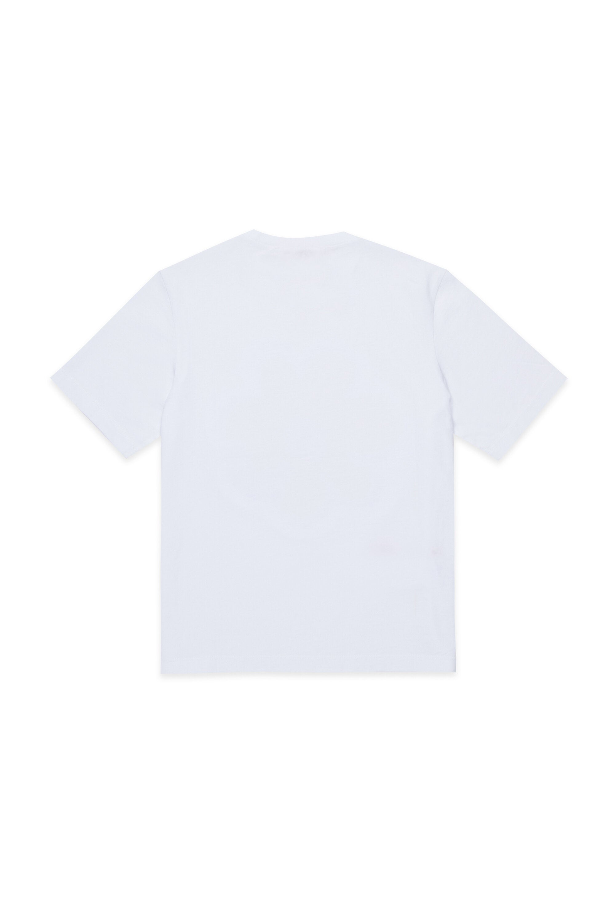 Camiseta con flor aplicada y logo