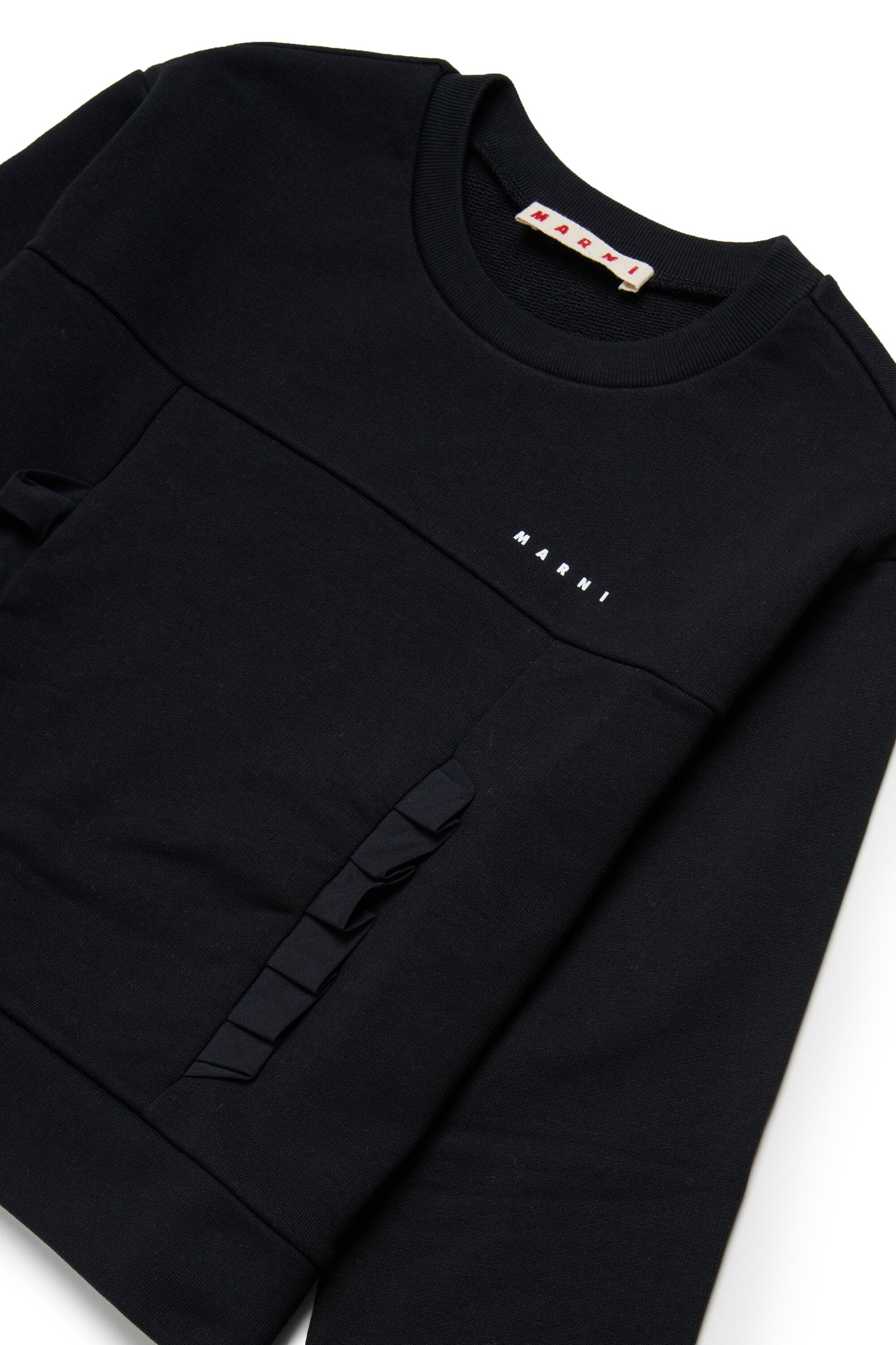 Rundhals-Sweatshirt mit Logo