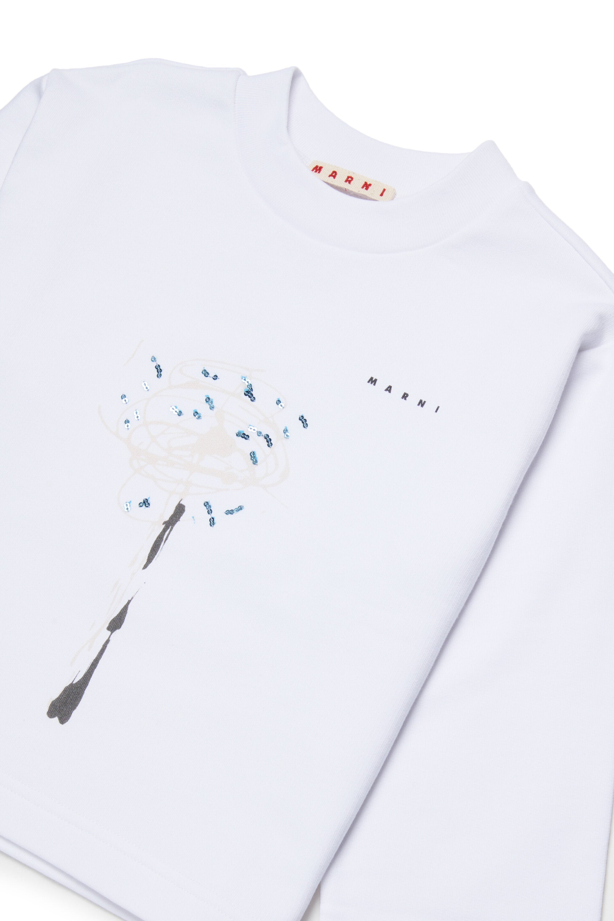 Sweat-shirt à col rond avec logo