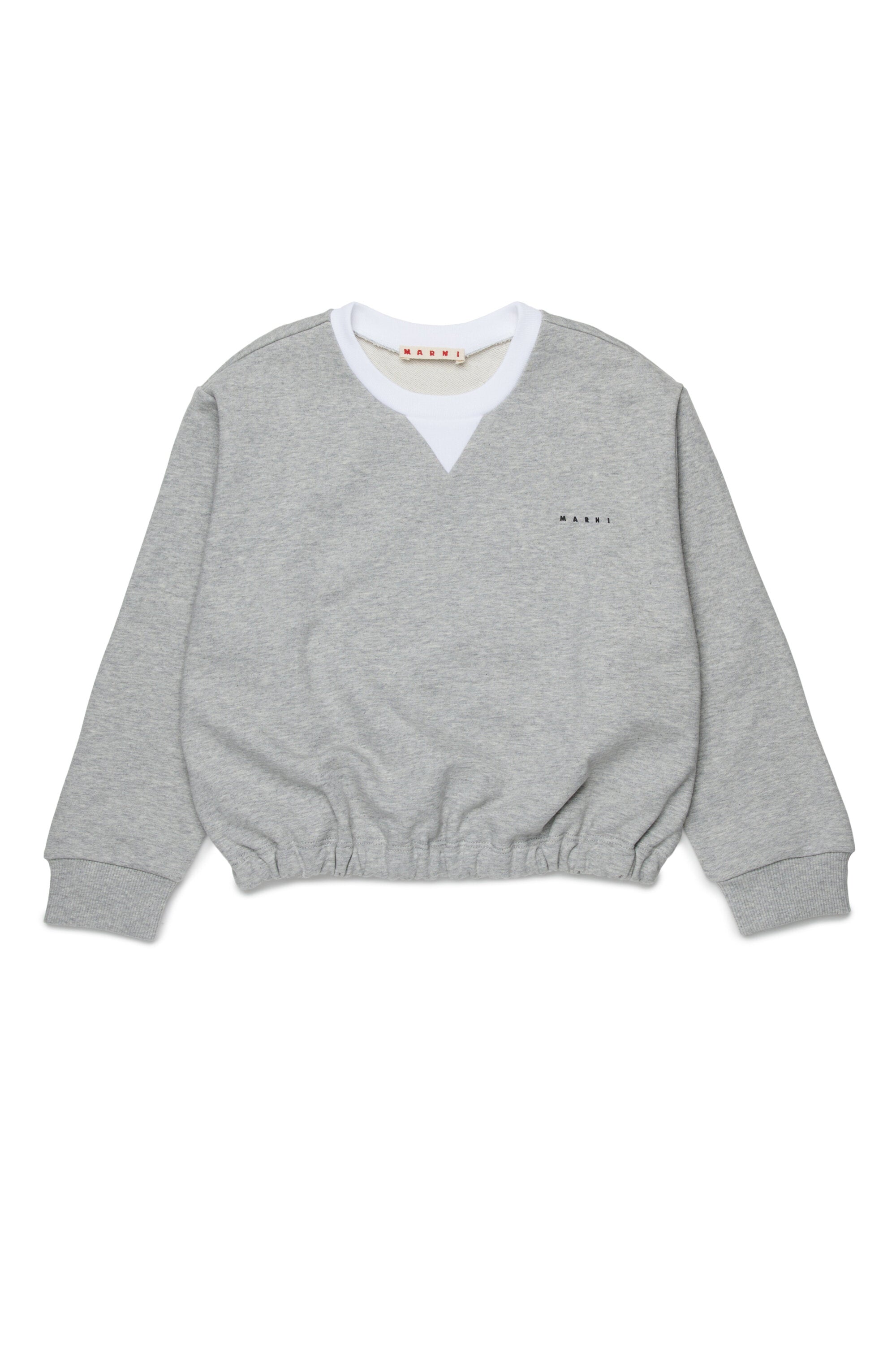 Sweat-shirt à col rond avec logo