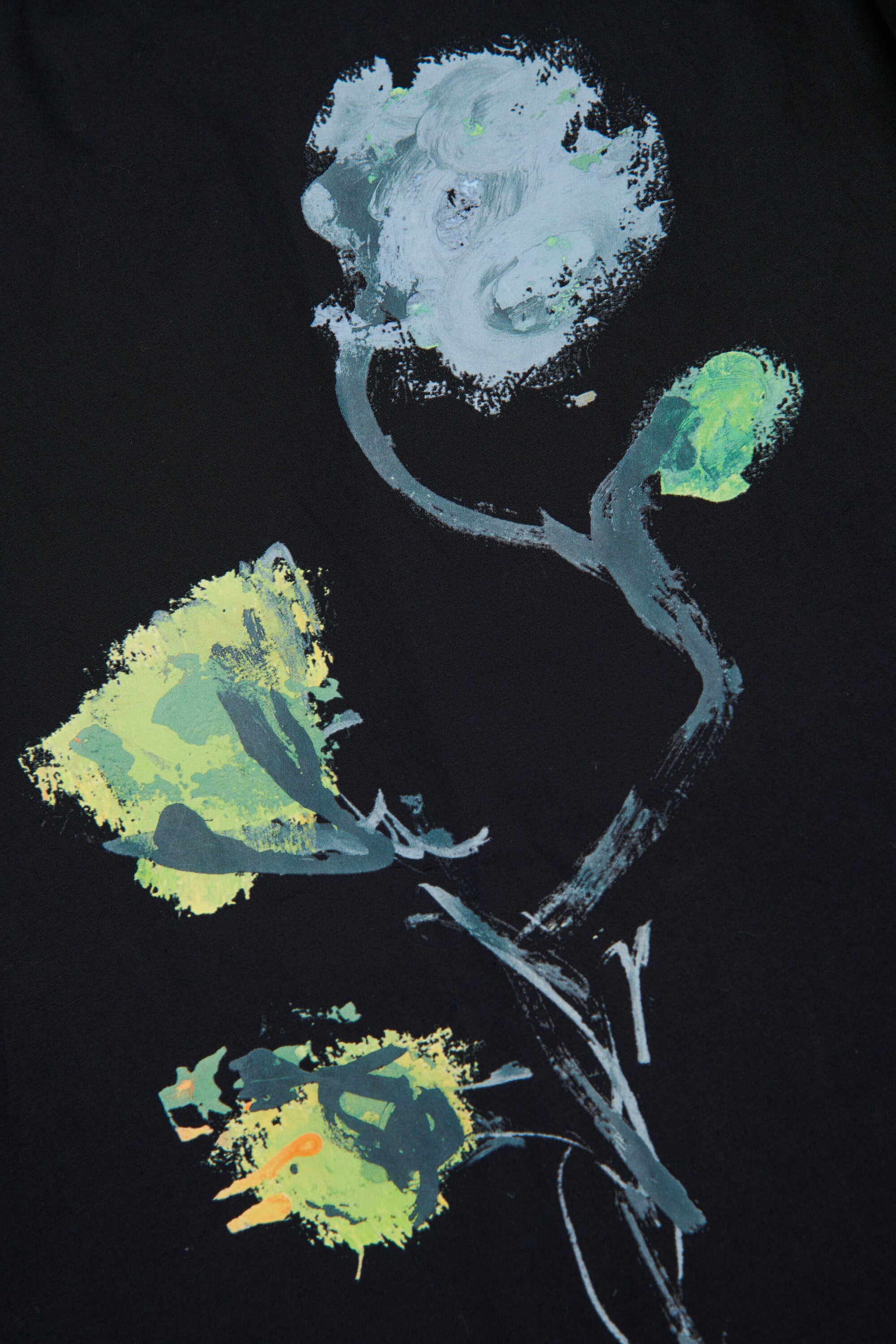 Robe courte à imprimé fleuri