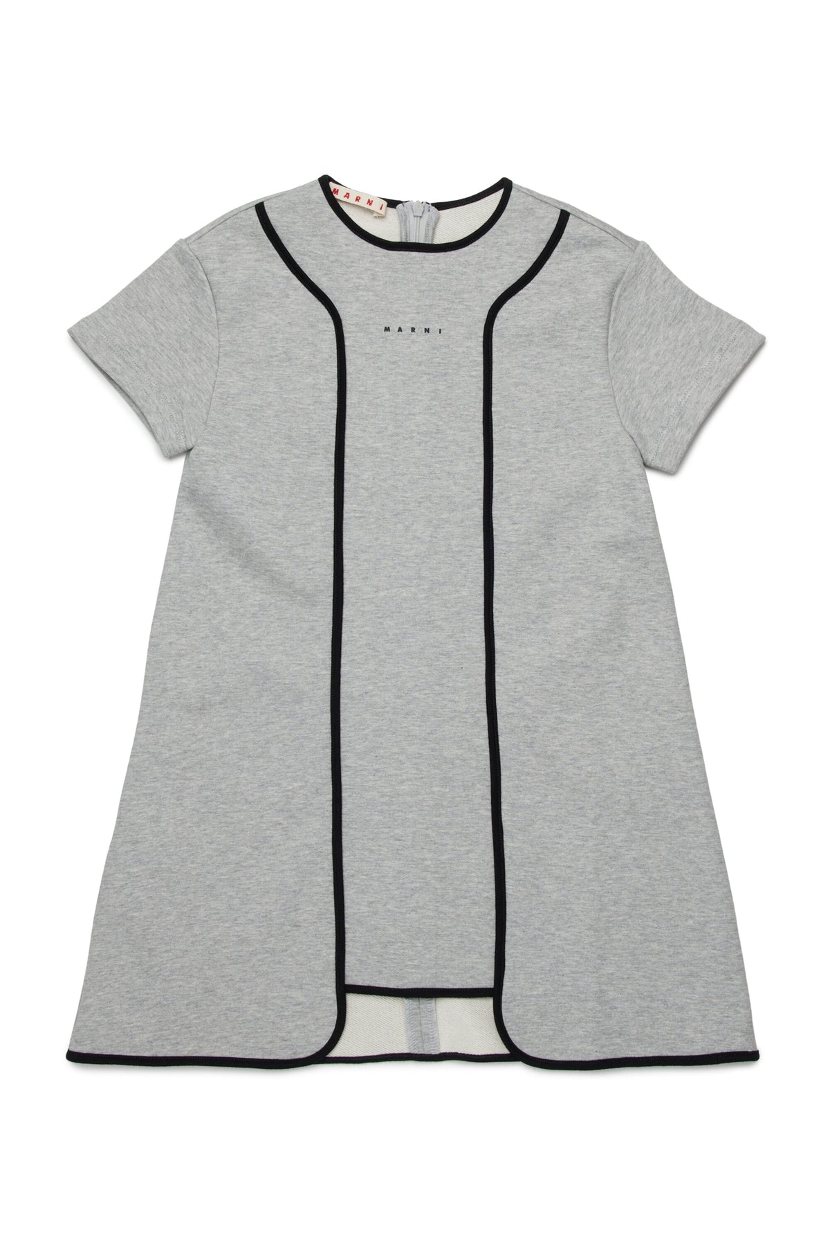 Robe à manches courtes et ligne droite