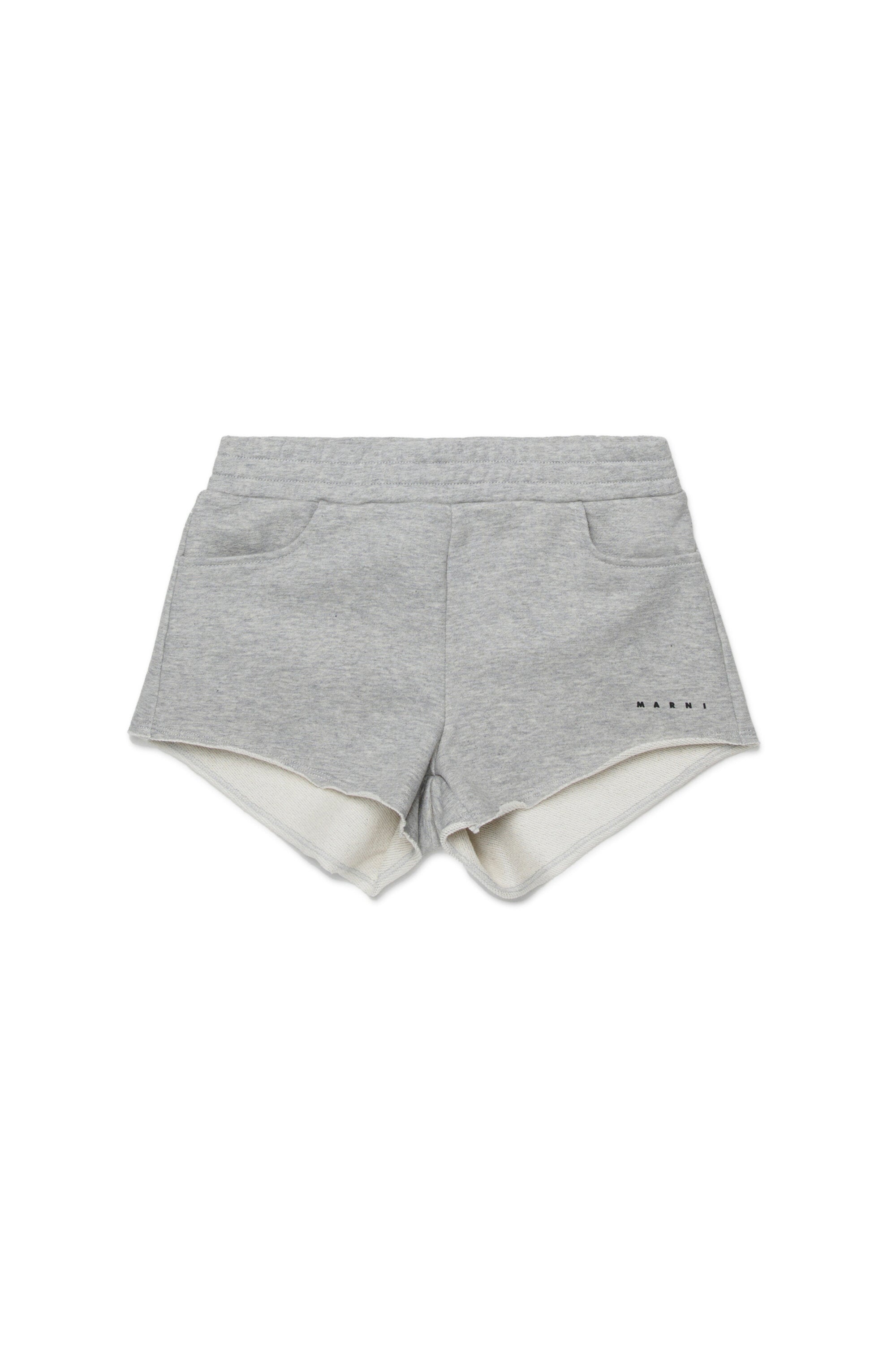 Shorts de felpa con logo