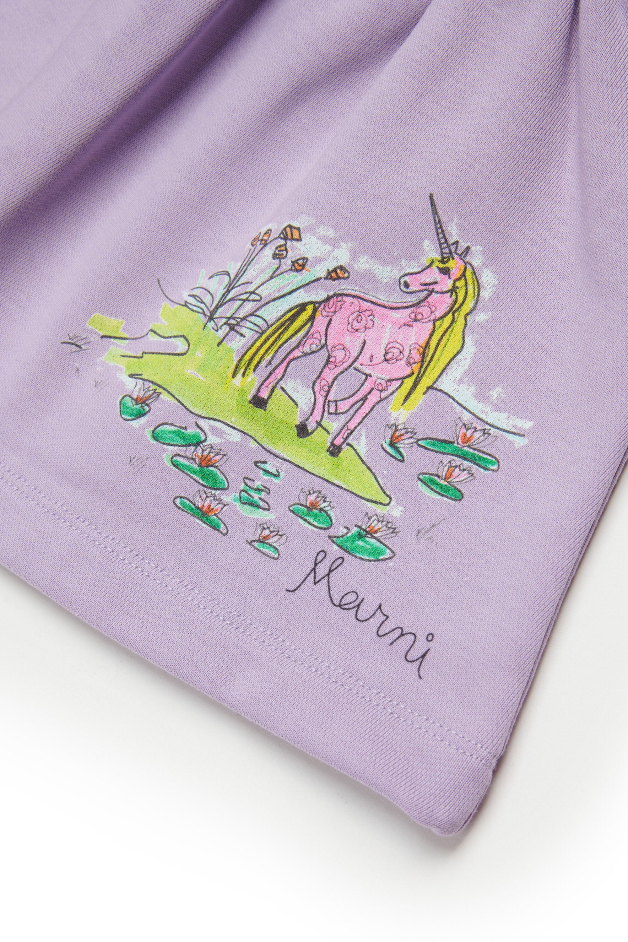 Jupe à imprimé licorne