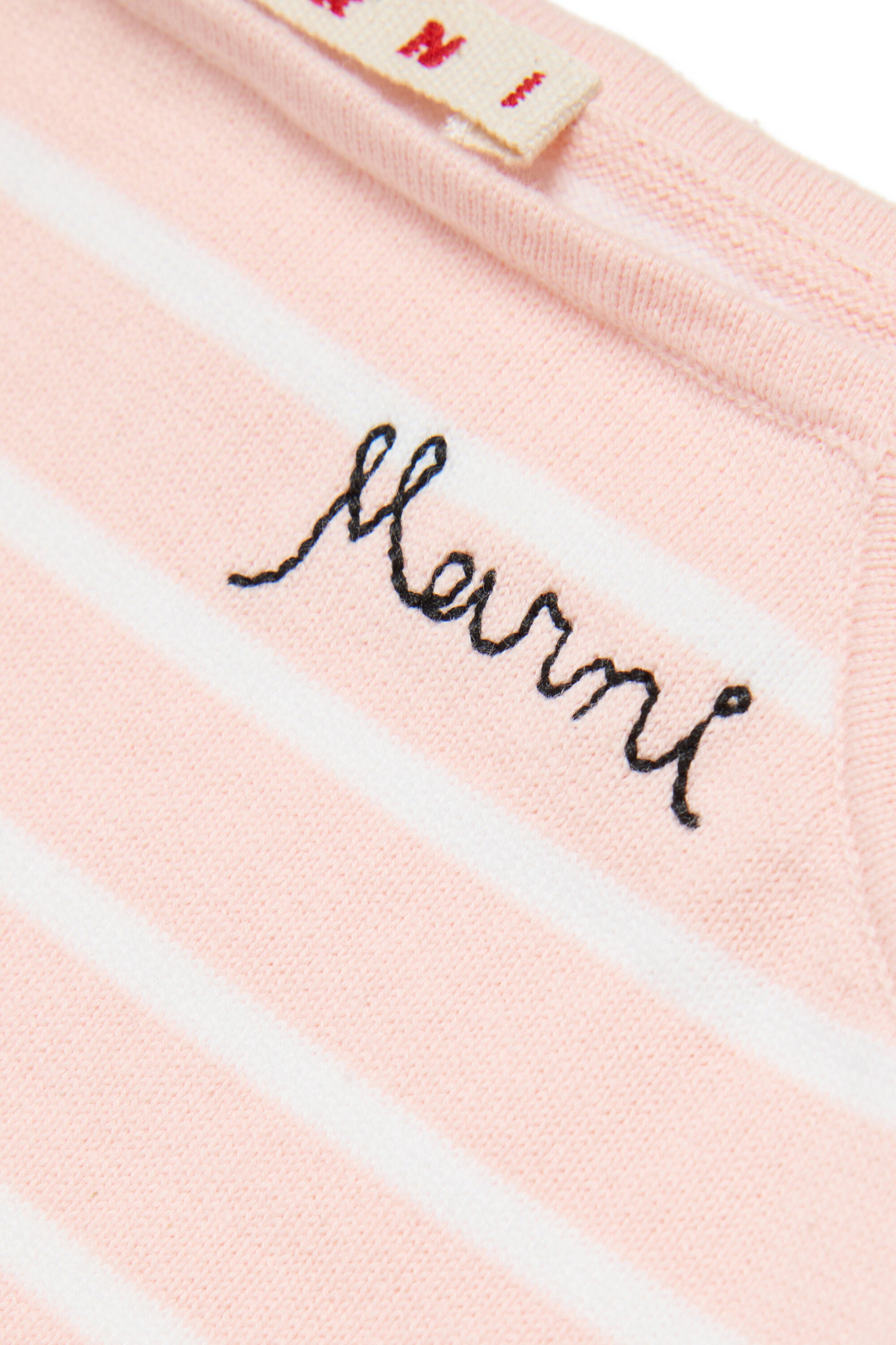 Top a costine con logo