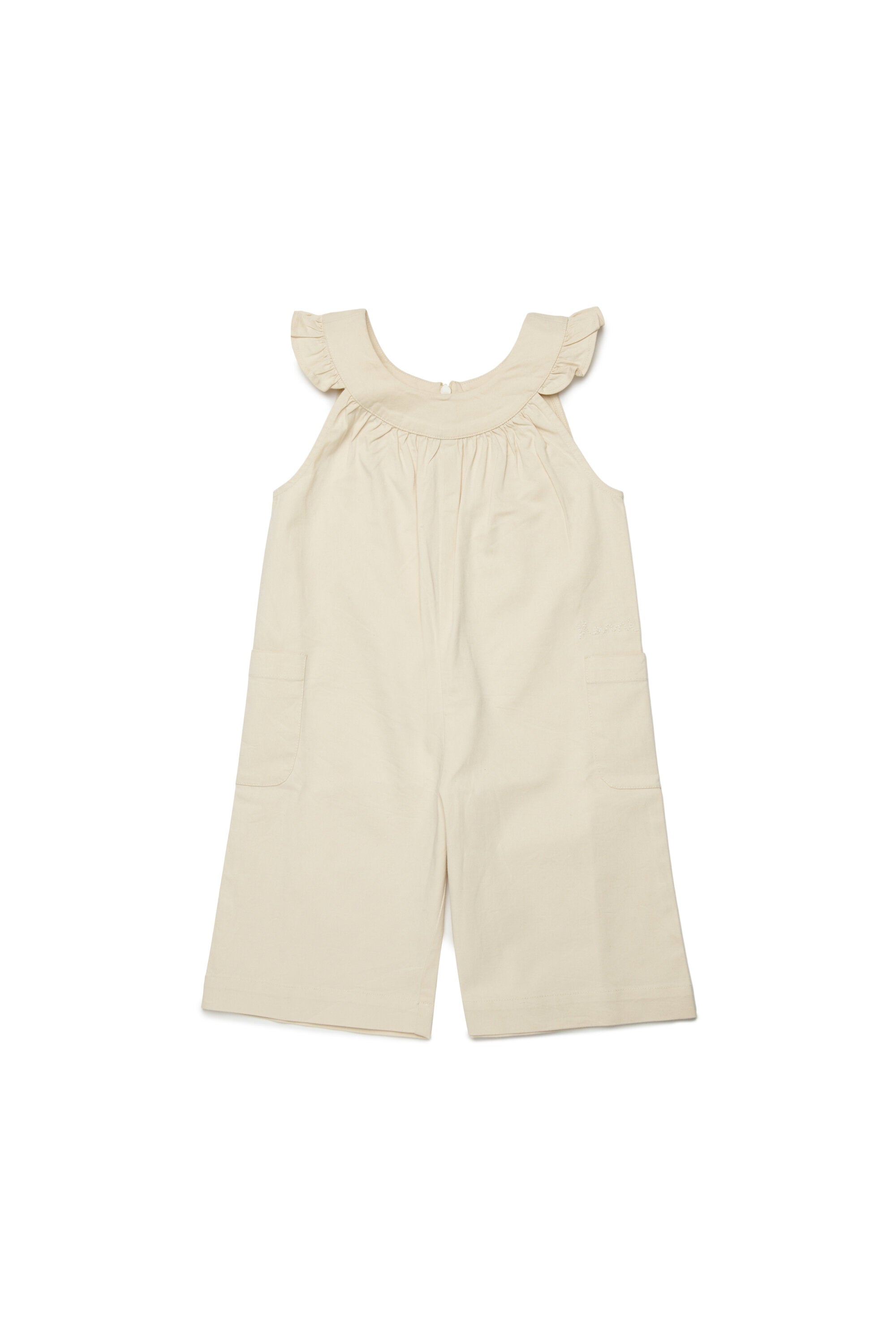 Tuta con ruches sulle spalle