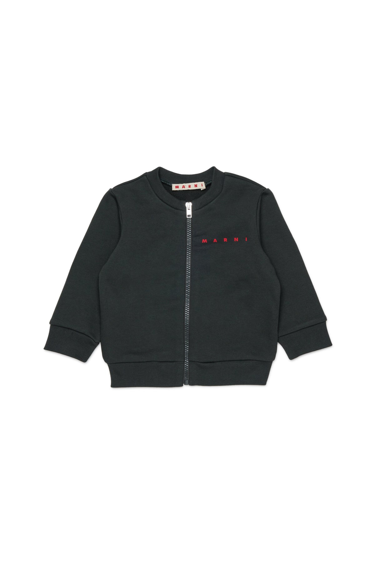 Sweat à fermeture zippée complète avec logo
