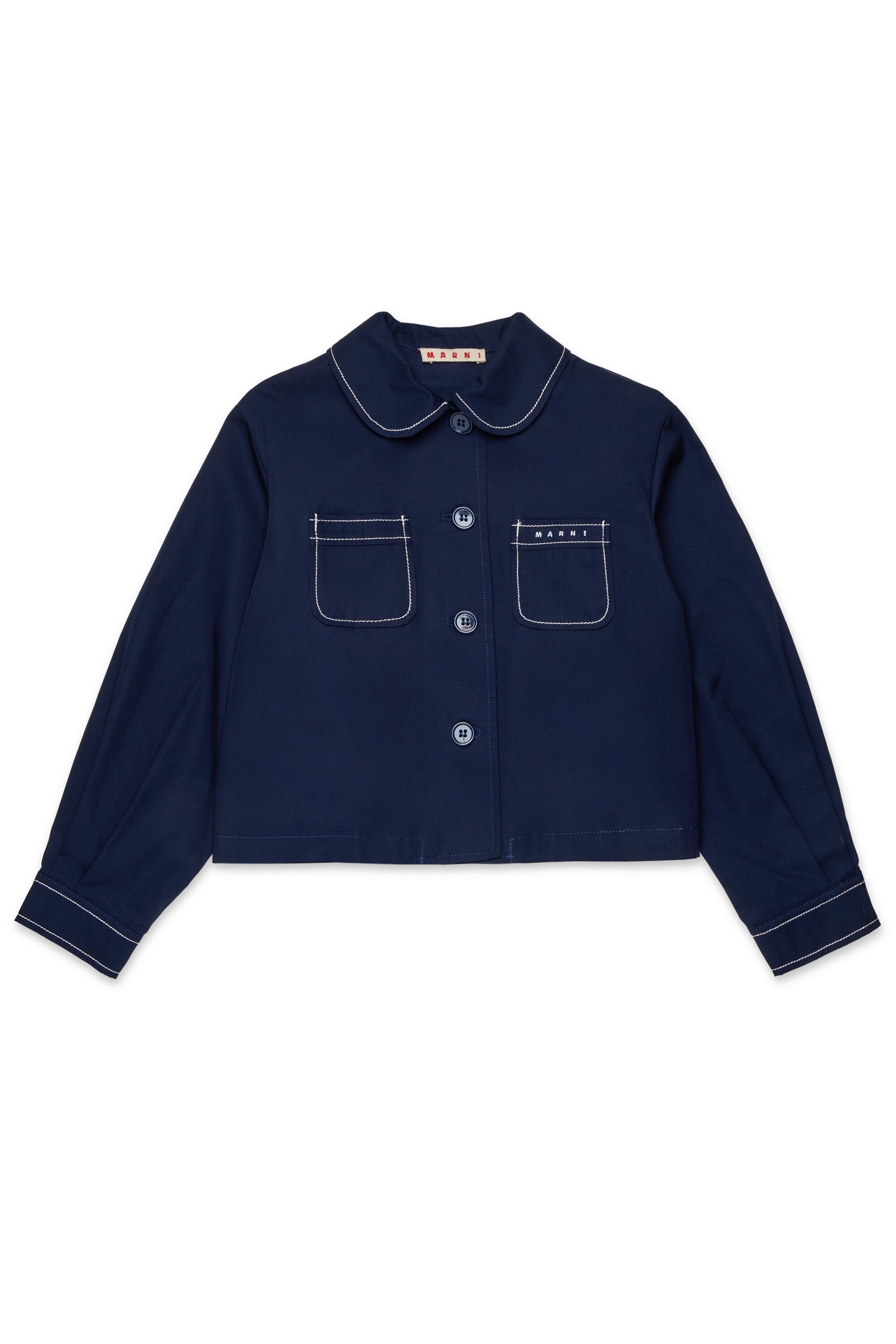 Chaqueta con logotipo estampado