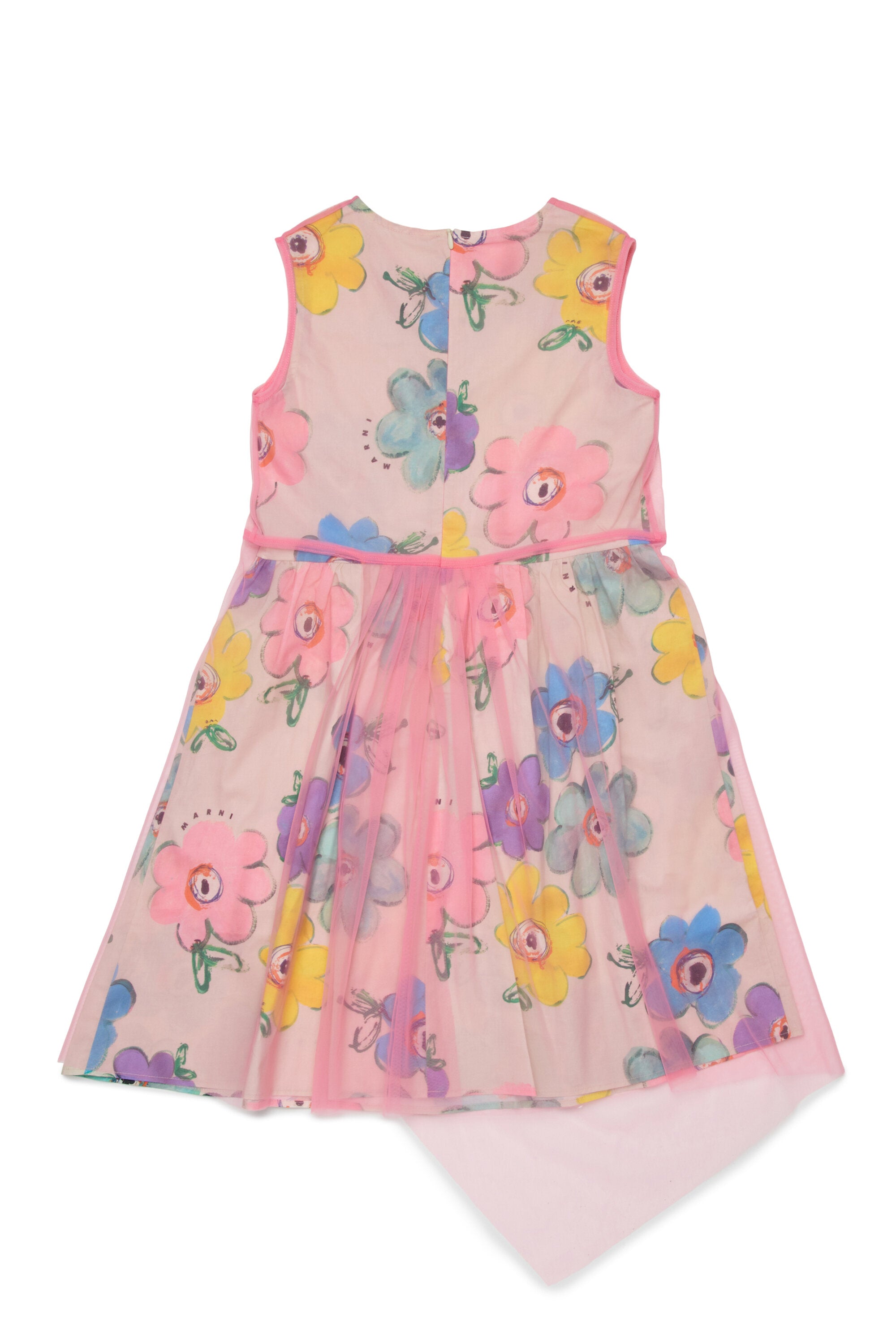 Geblümtes Midikleid