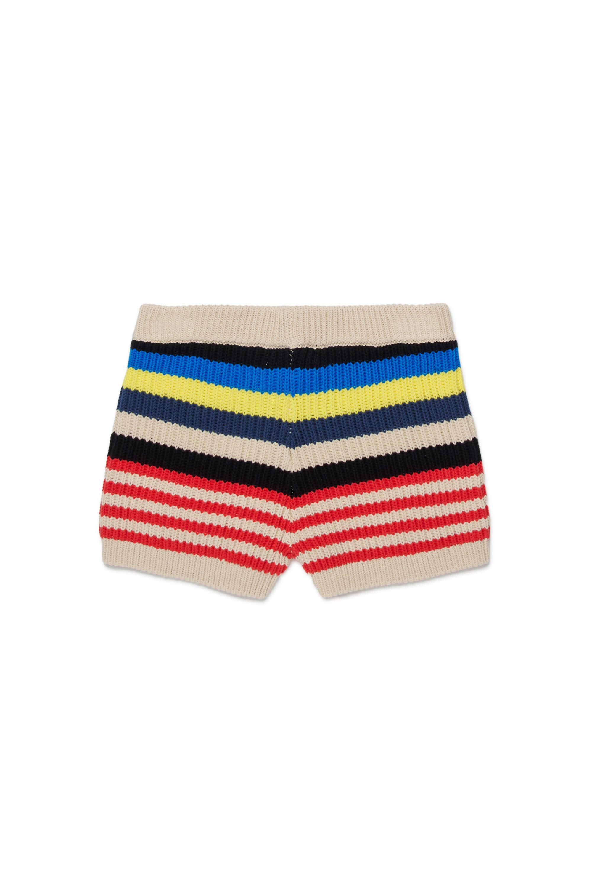 Shorts in maglia con logo