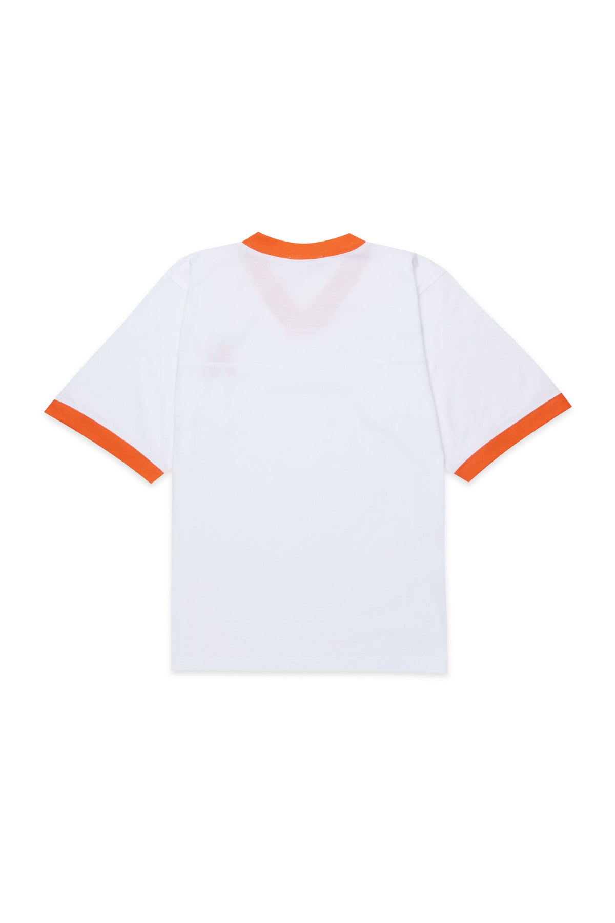 V-Ausschnitt T-Shirt mit Logo