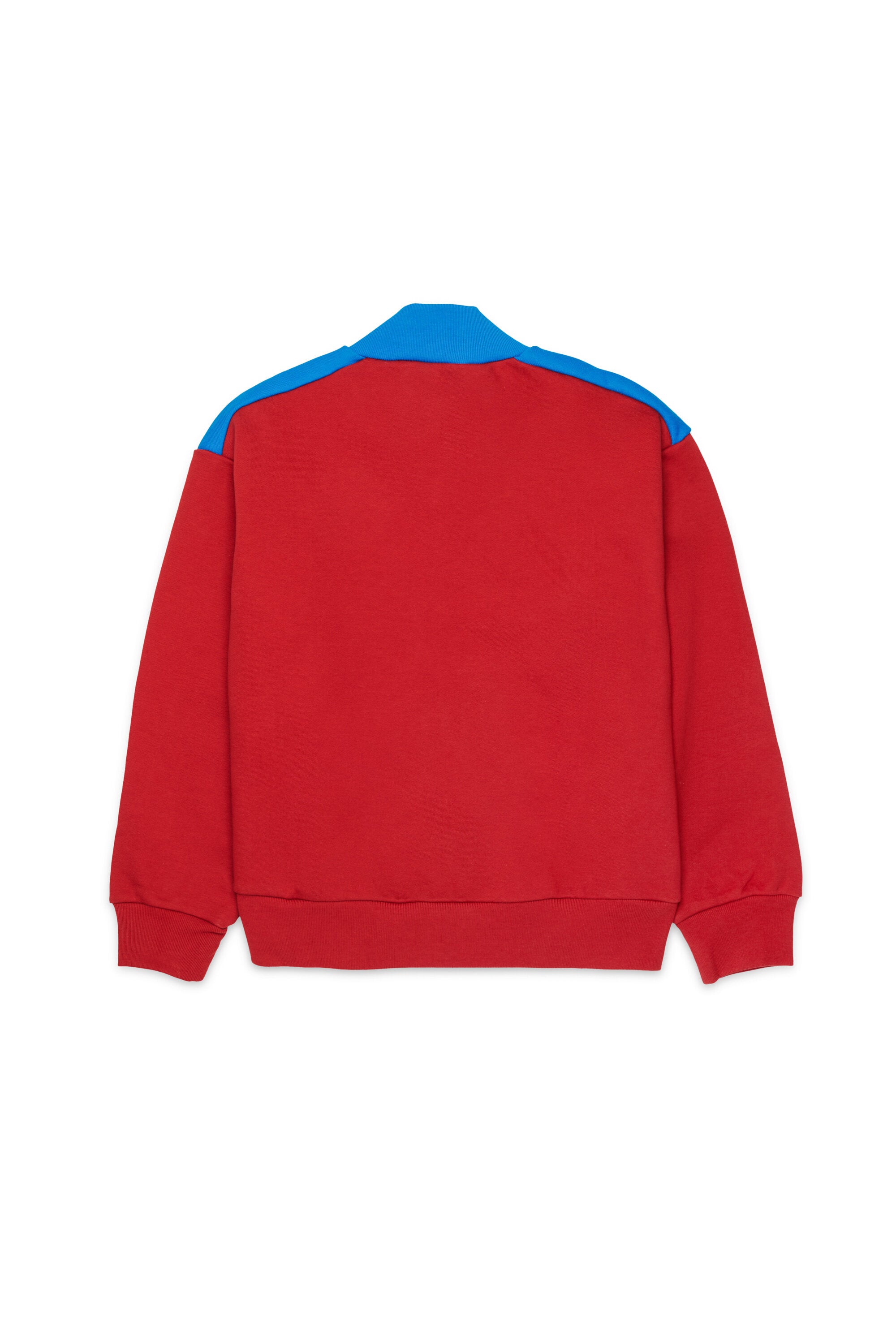 Sweatshirt mit durchgehendem Reißverschluss und Logo