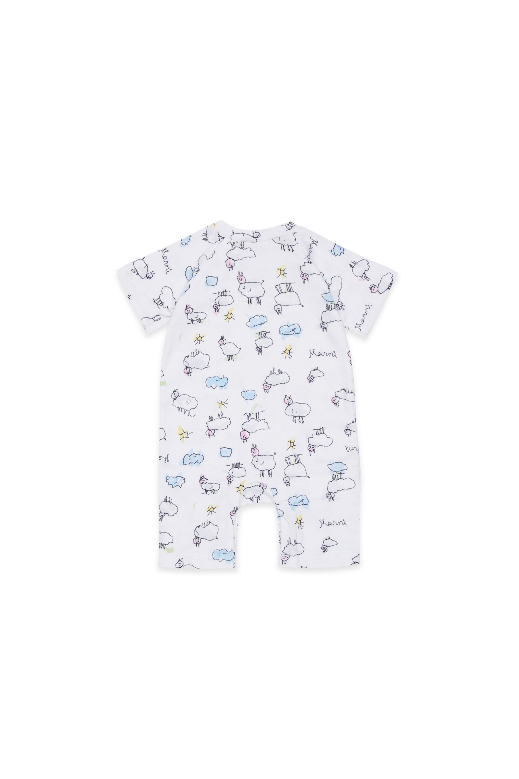 Baby-Set mit Schaf-Print