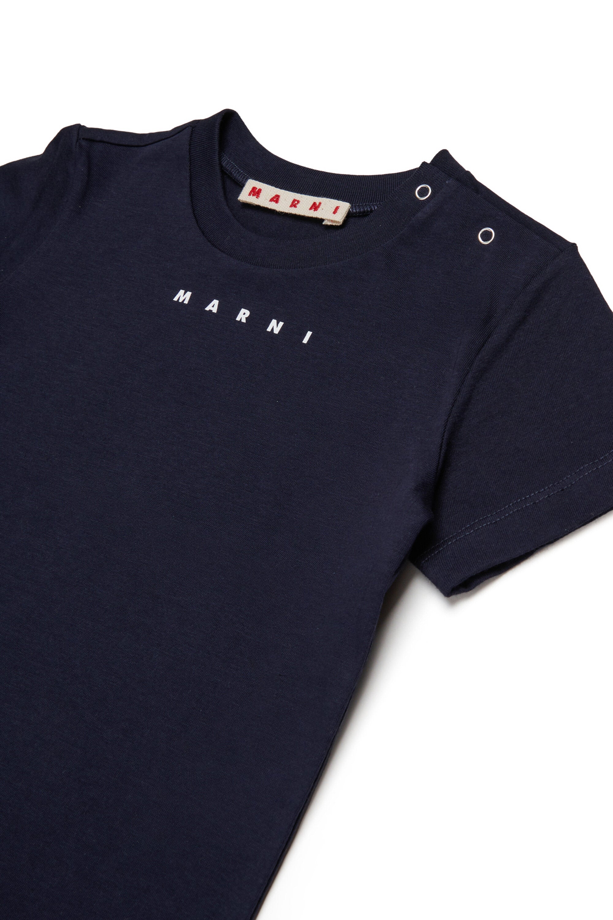 T-shirt en jersey avec logo Marni