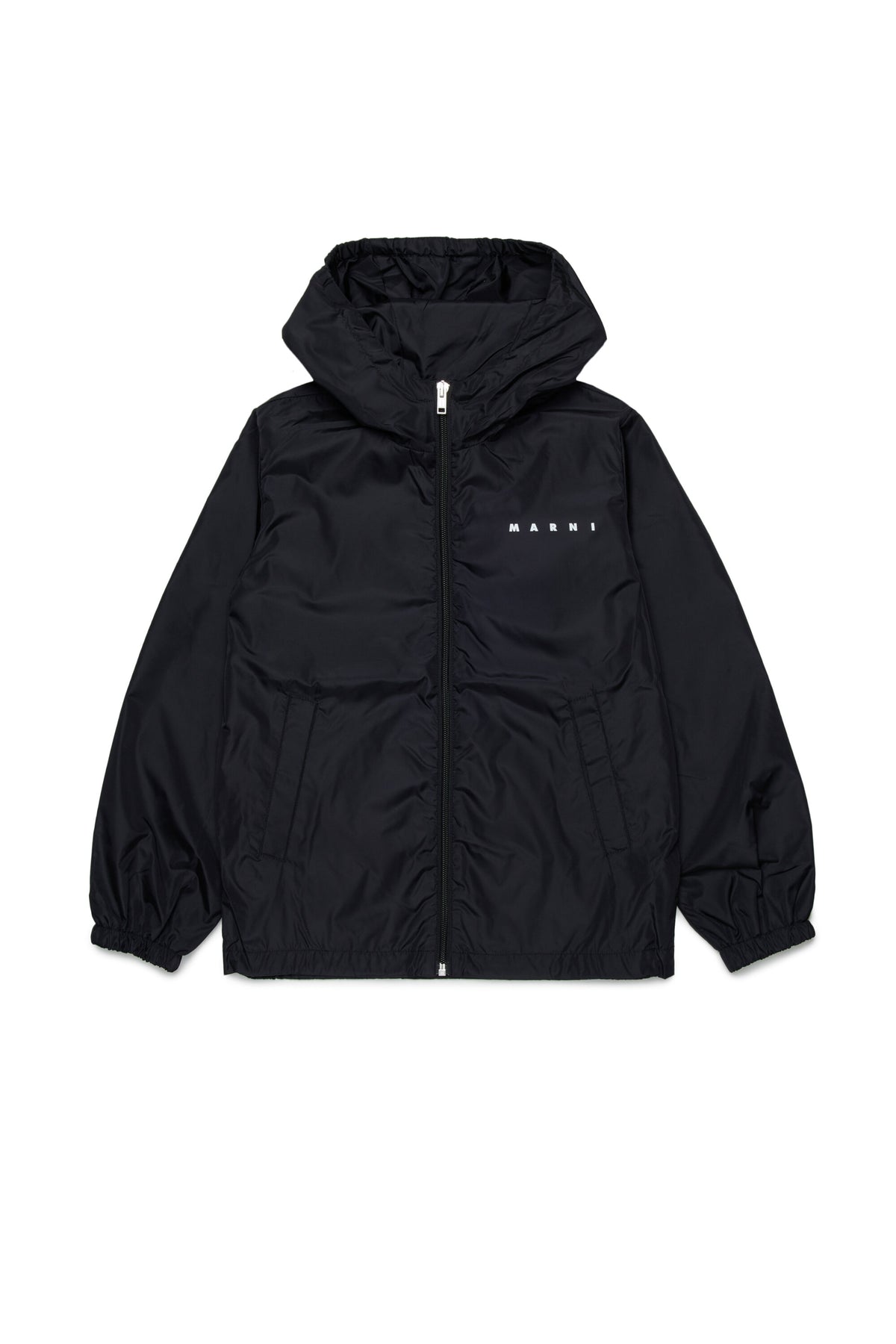 Windjacke mit aufgedrucktem Logo