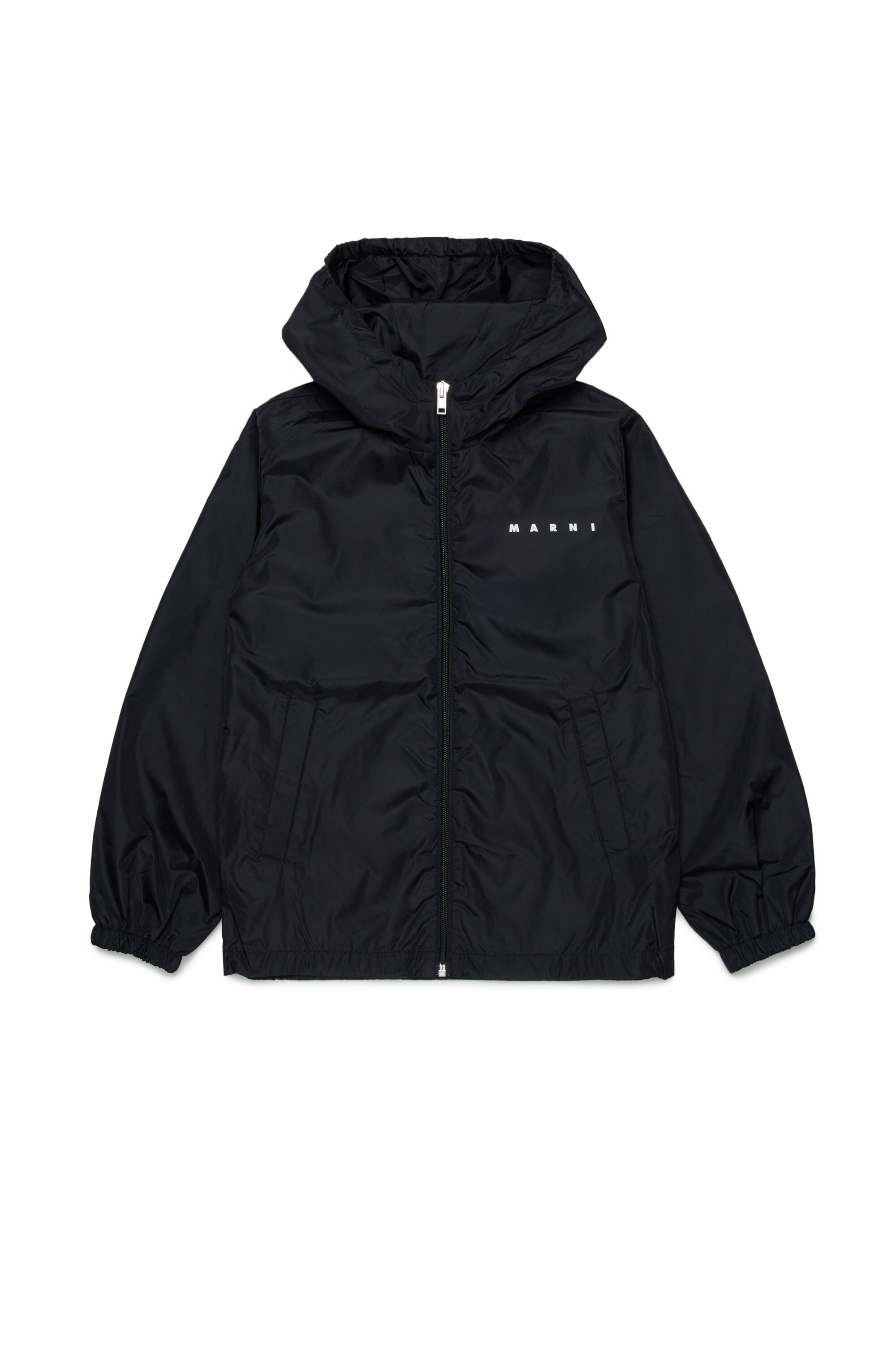 Windjacke mit aufgedrucktem Logo