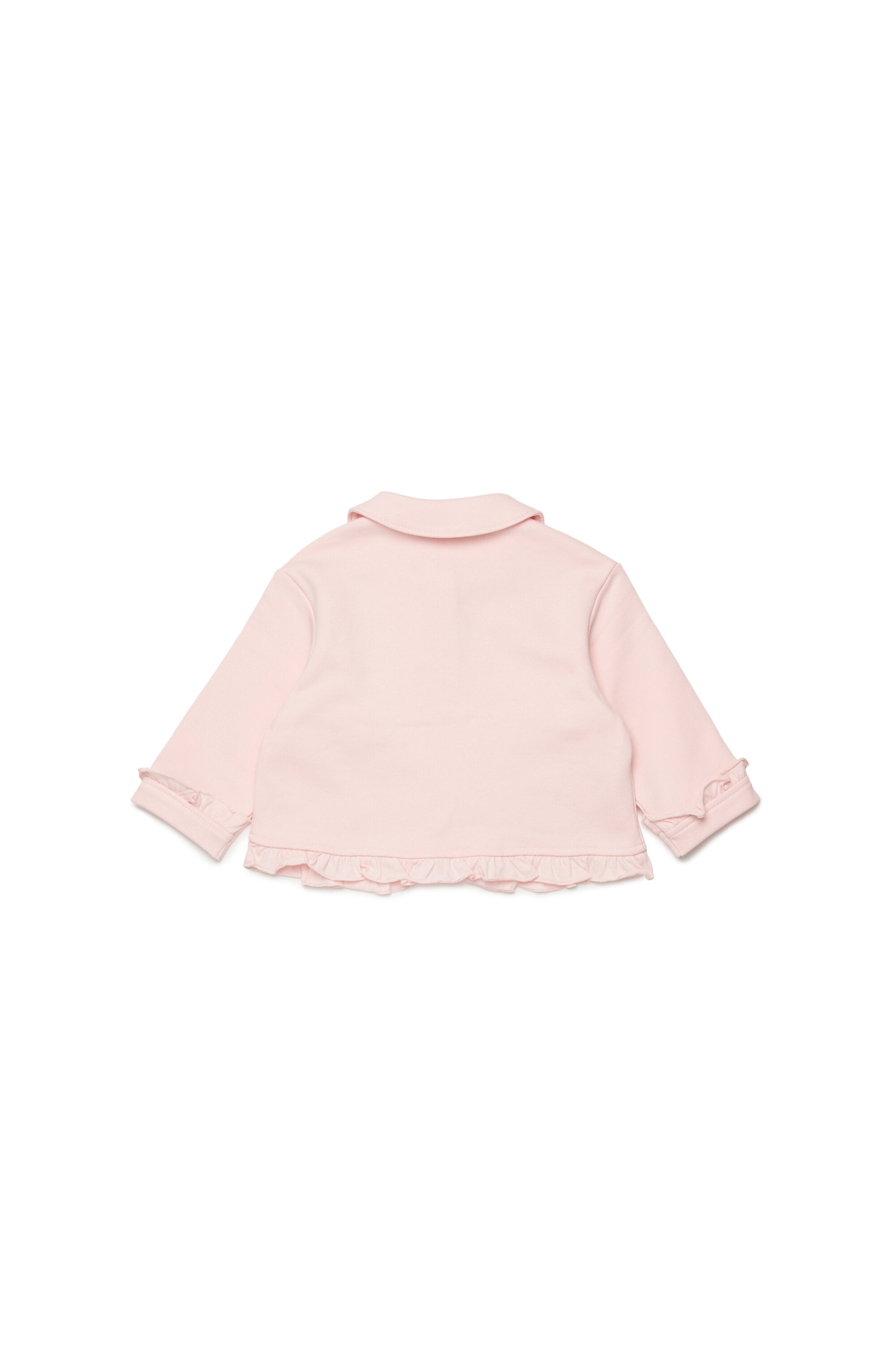 Veste avec volants et logo